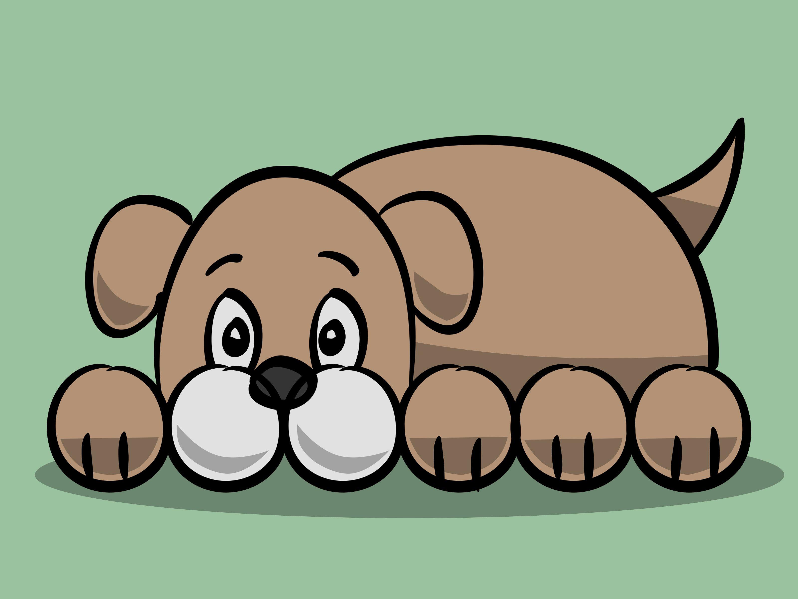 Download Cute Cartoon Dog Wallpapers - Top Free Cute Cartoon Dog ...