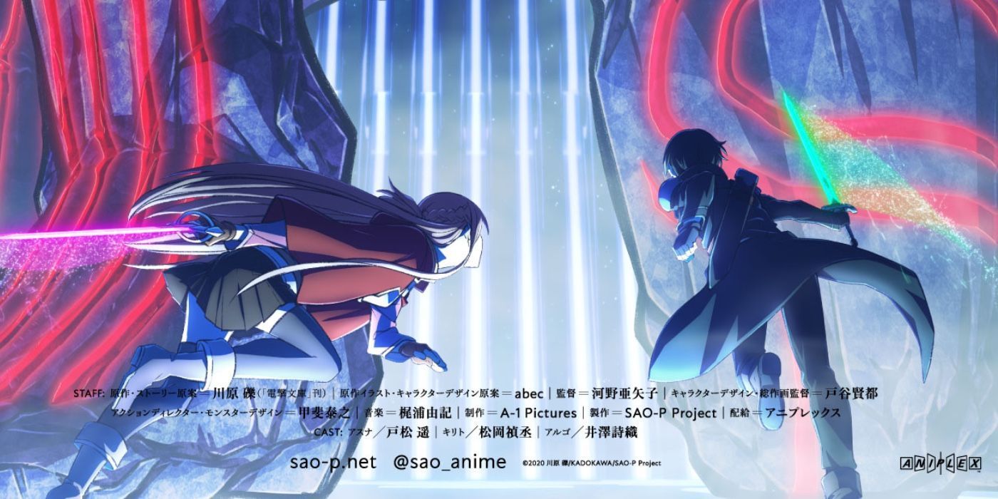 1400x700 Sword Art Online Progressive Debuts New Poster, Premiere Window for Isekai Series' Return