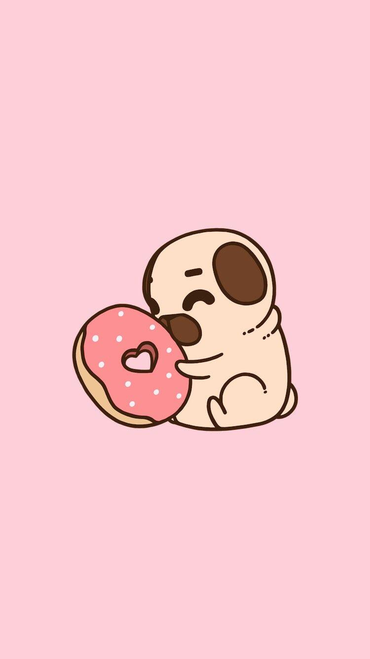 Vision and background Cute cartoon  Cute Cute Cartoon Puppy HD phone  wallpaper  Pxfuel