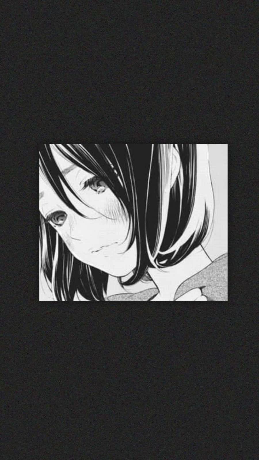 900x1600 Download Manga Girl Sad Aesthetic Anime Wallpaper