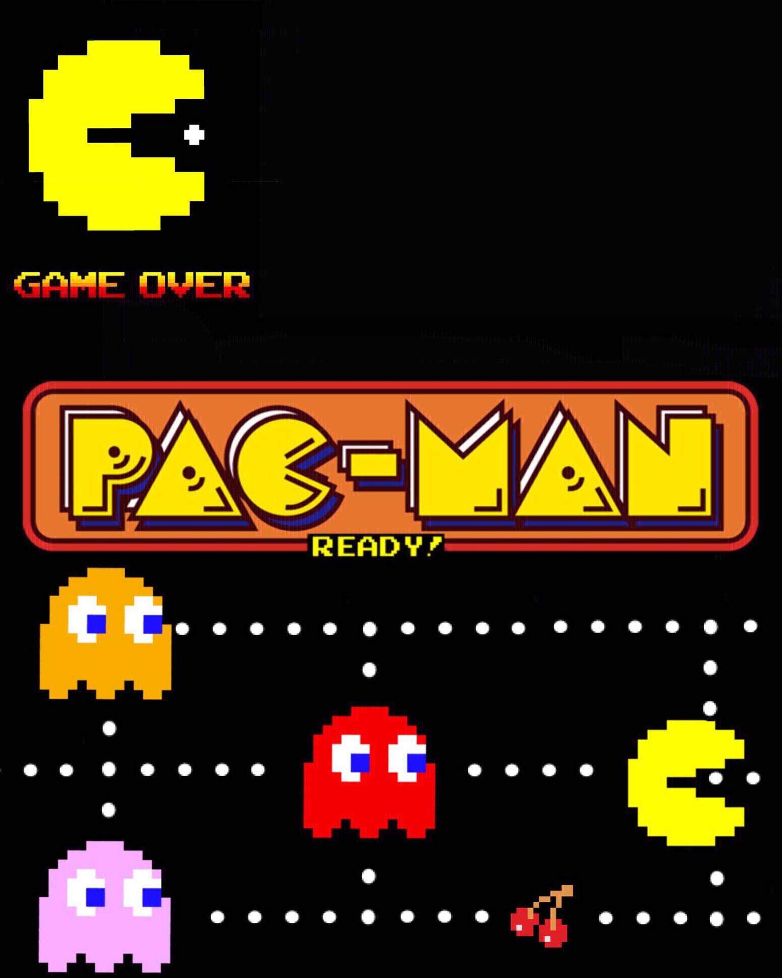1536x1920 Pac Man Wallpaper