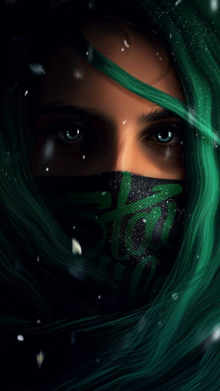 736x1308 Digital art girl