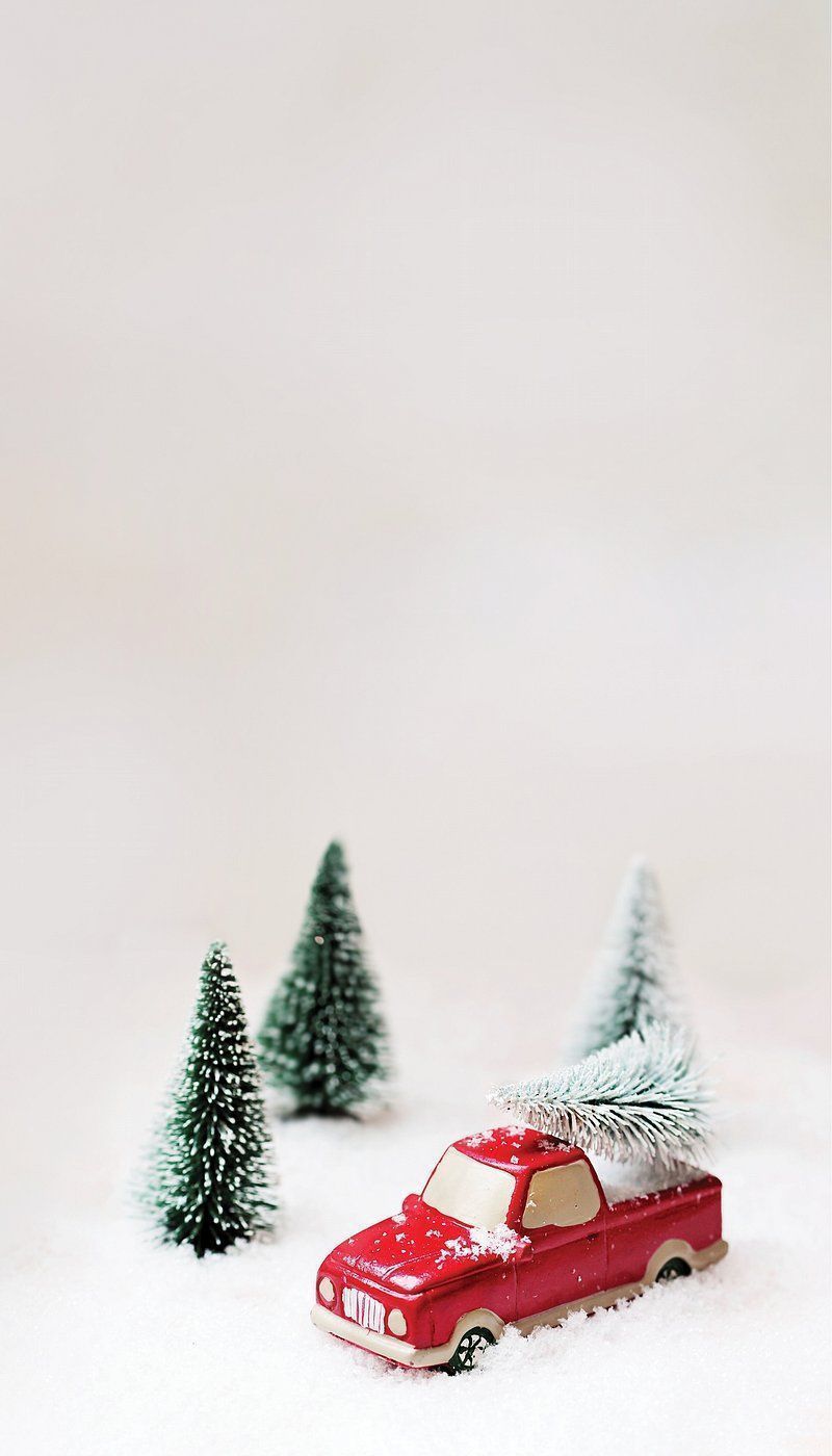 800x1400 Christmas Truck Image Wallpaper