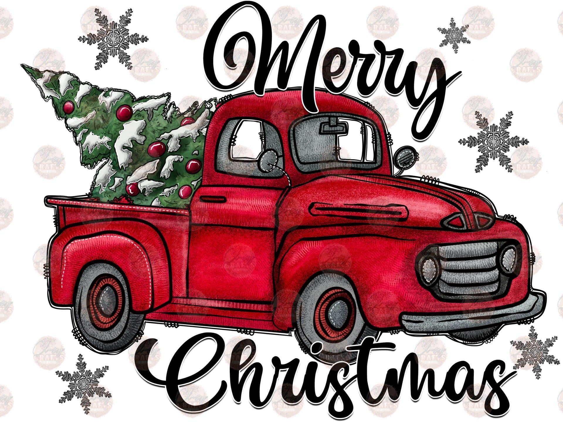 1920x1440 Merry Christmas Truck Transfer