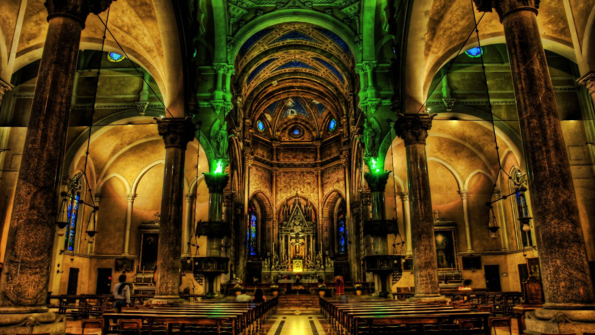 1920x1080 Church Wallpaper