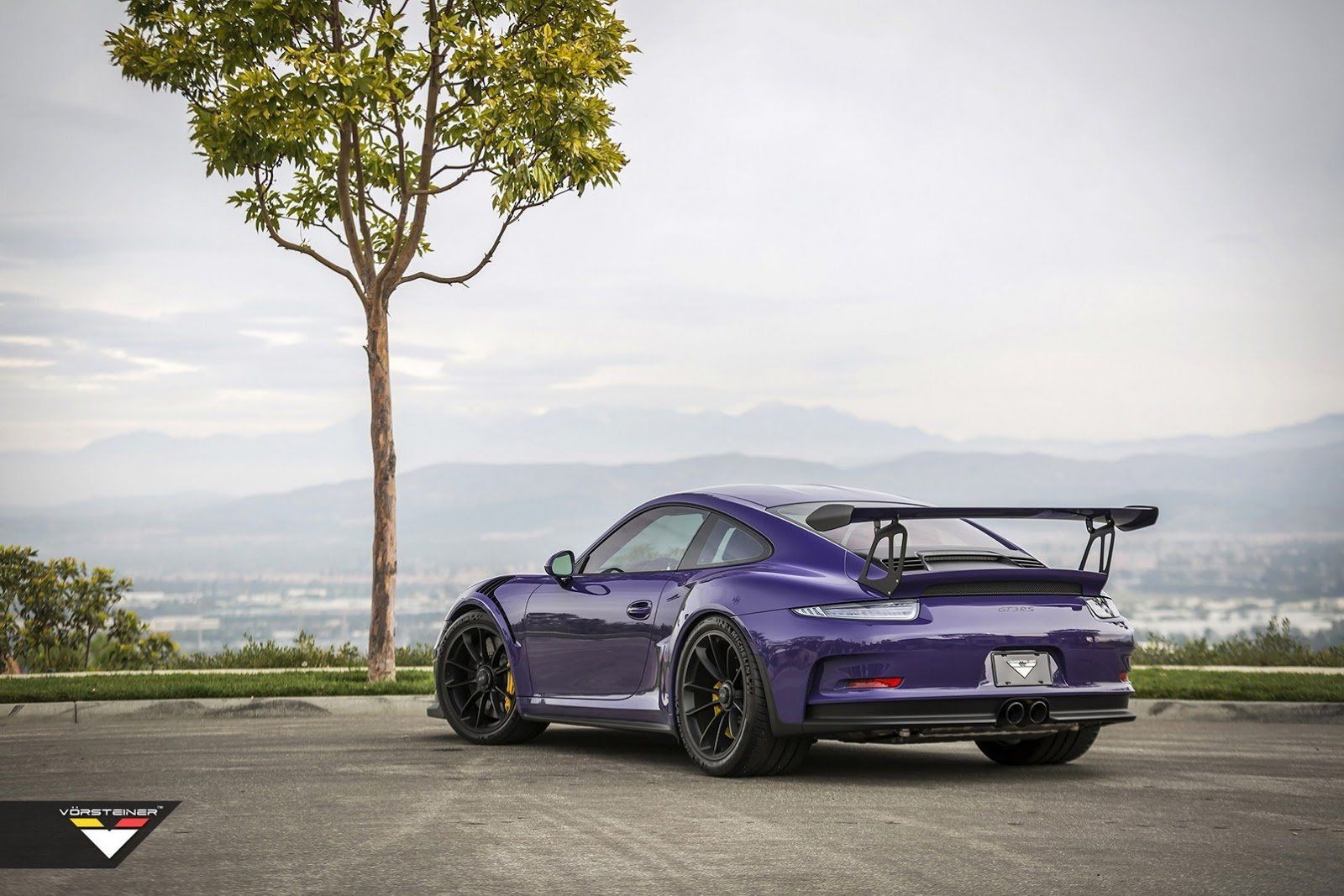1600x1067 Purple Vorsteiner Porsche 911 GT3 RS cars modified wallpaperx1067