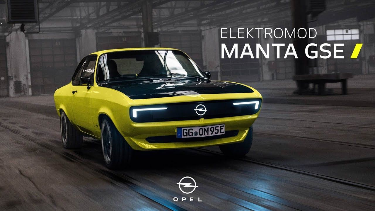 1280x720 First ElektroMOD Opel Manta GSe