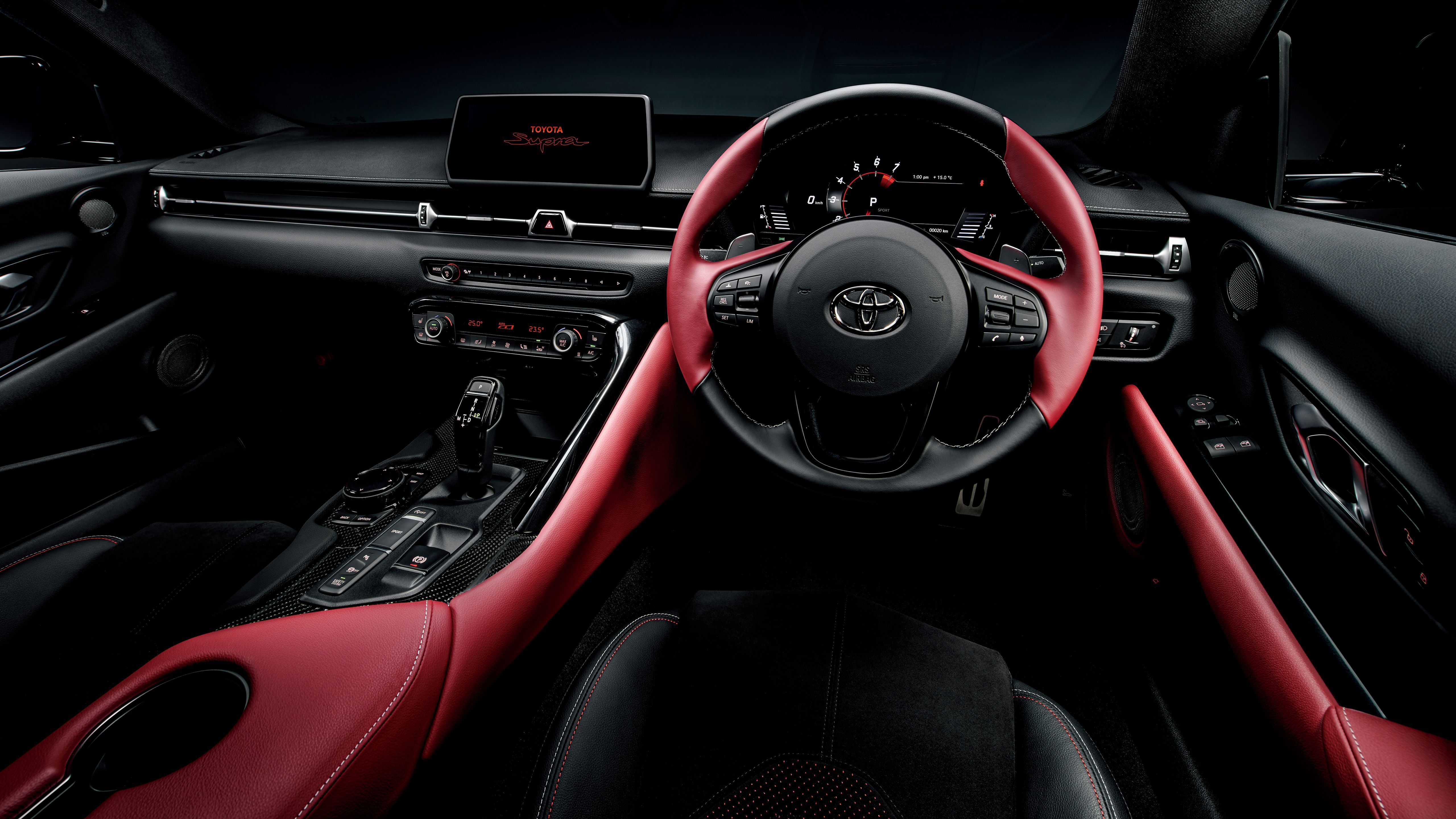 5120x2880 Toyota GR Supra 2019 Interior Wallpaper Car Wallpaper