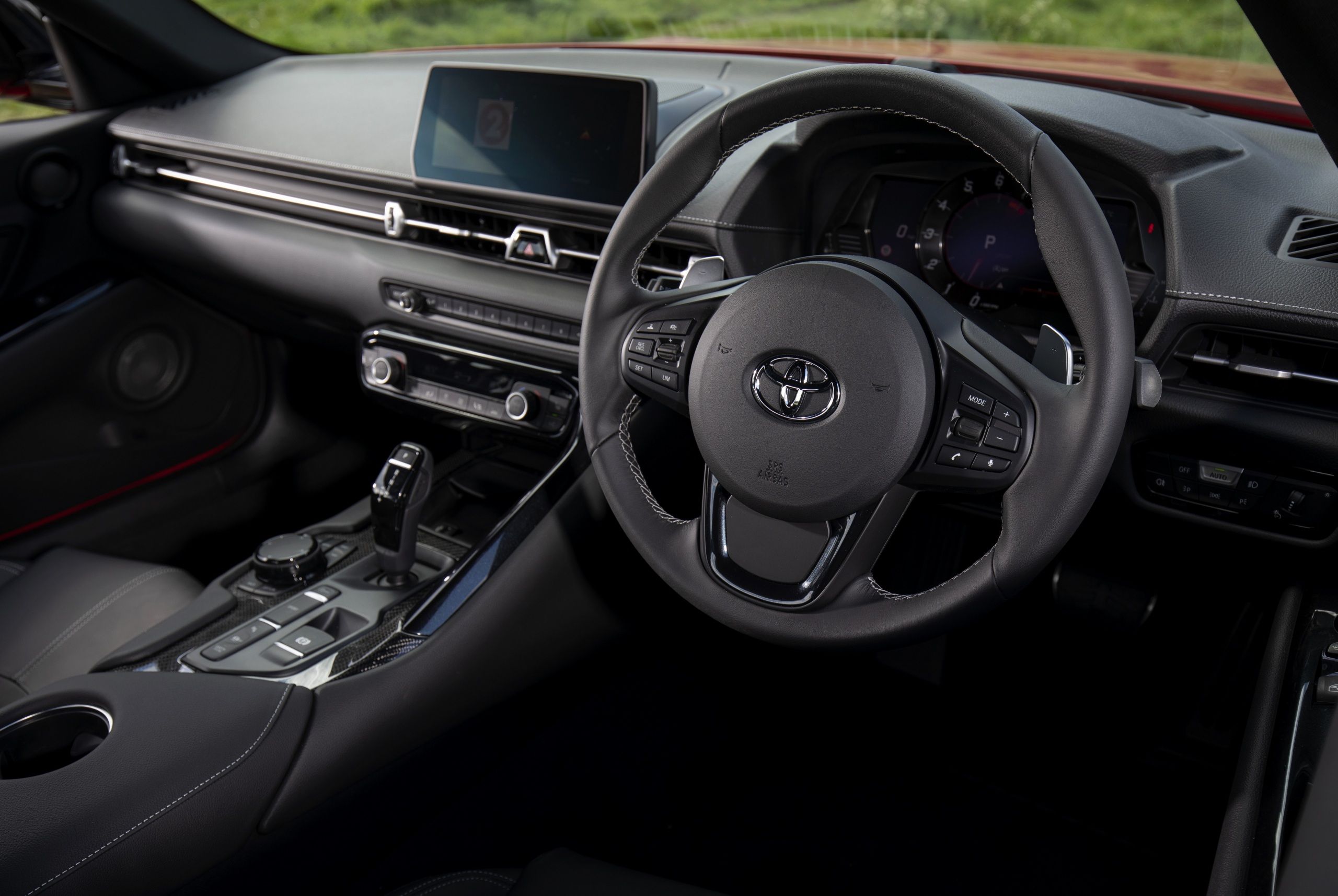 2560x1715 Picture Toyota Salons Driving wheel Supra, GR, A Gazoo 2560x1715