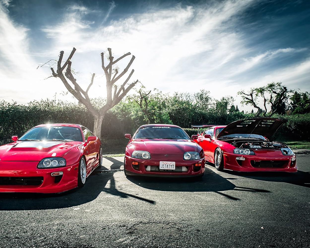 1250x1000 Toyota Supra Poster Car Poster Wall Decoration 16x20: Posters & Prints
