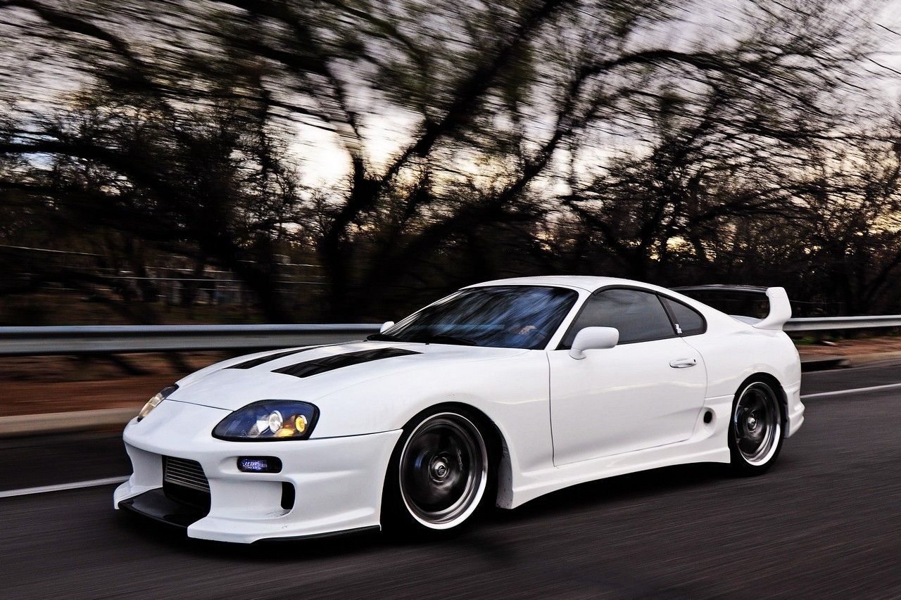 1280x853 Toyota Supra A Toyota, white cars, road, car, vehicle, tuning, Japanese cars, Toyota Suprax853 Wallpaper