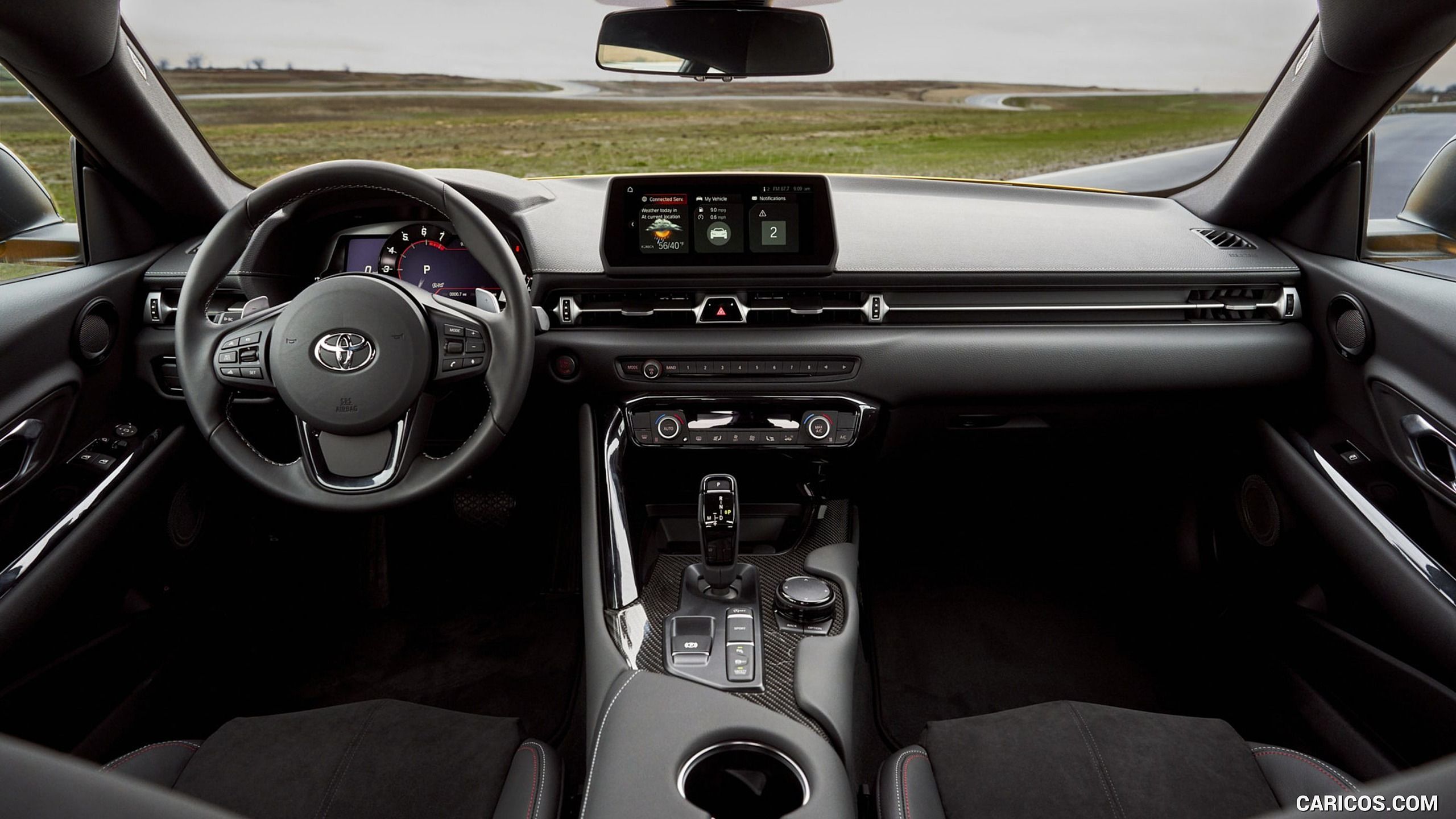 2560x1440 Toyota GR Supra 2.0, Cockpit