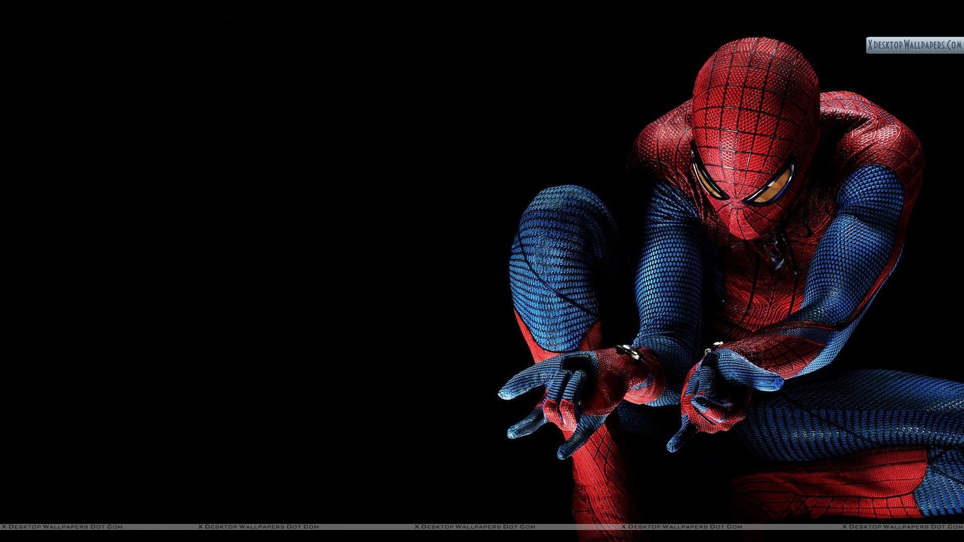 1920x1080 Spider Man 4 in Black Background Wallpaper