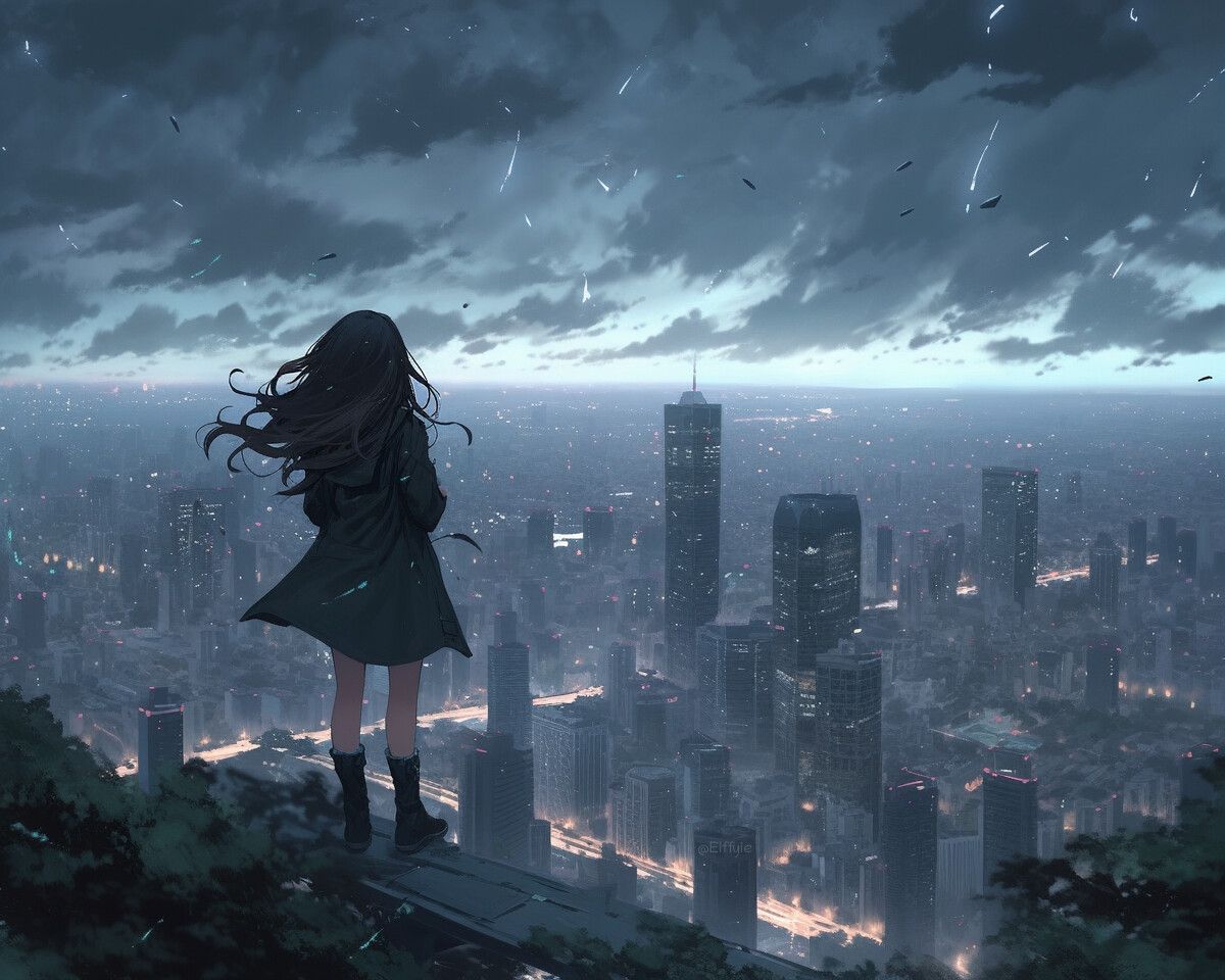 Anime City Landscape Wallpapers - Top Free Anime City Landscape ...