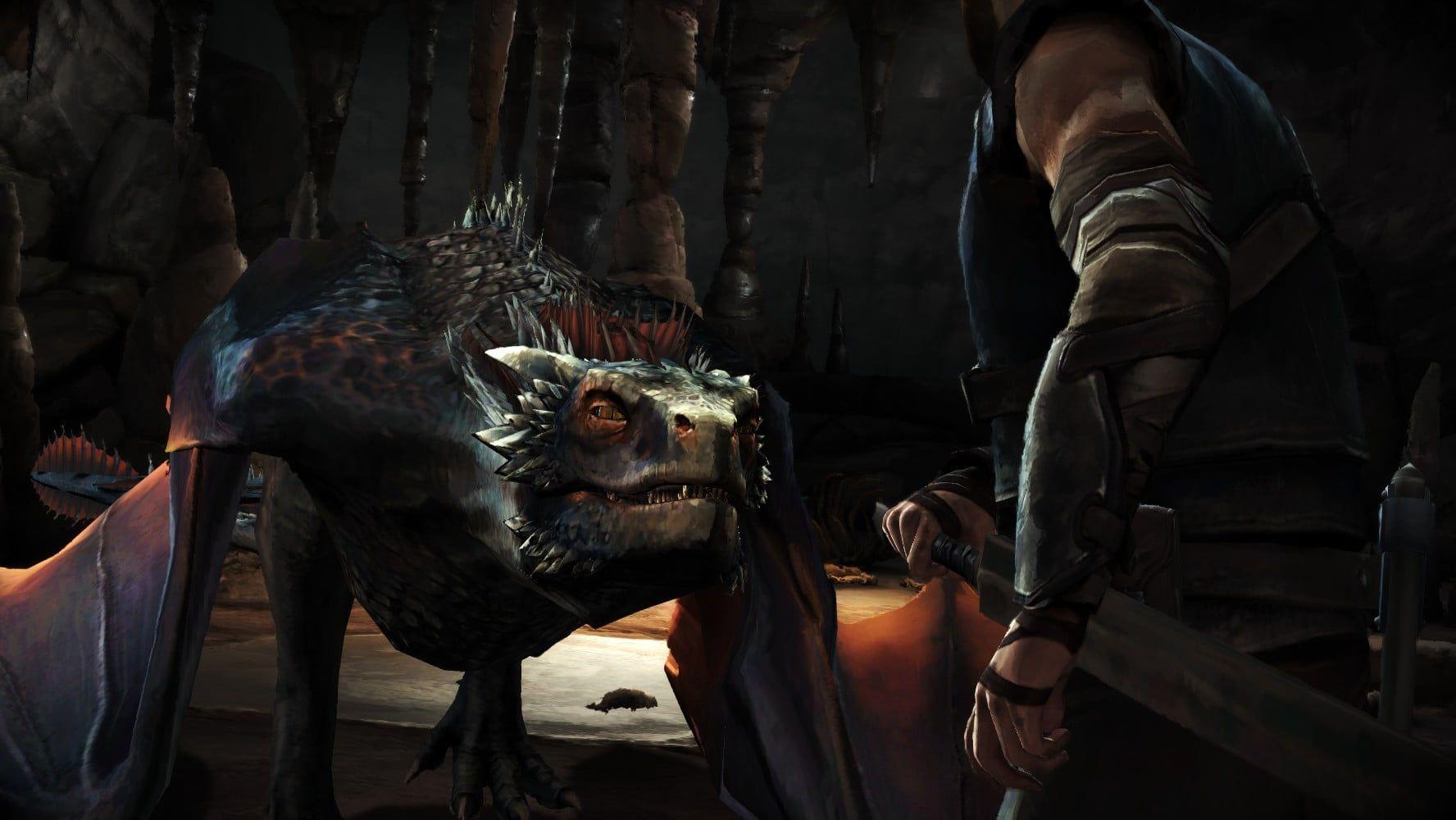 1776x1000 Black dinosaur, Game of Thrones: A Telltale Games Series
