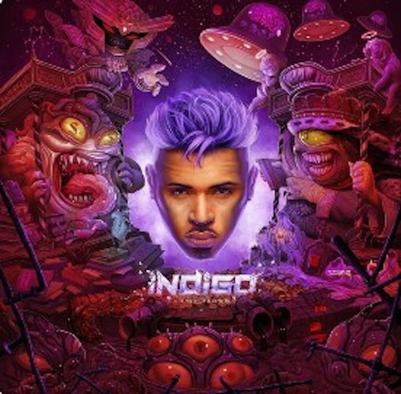 1400x1375 Chris Brown INDIGO CD
