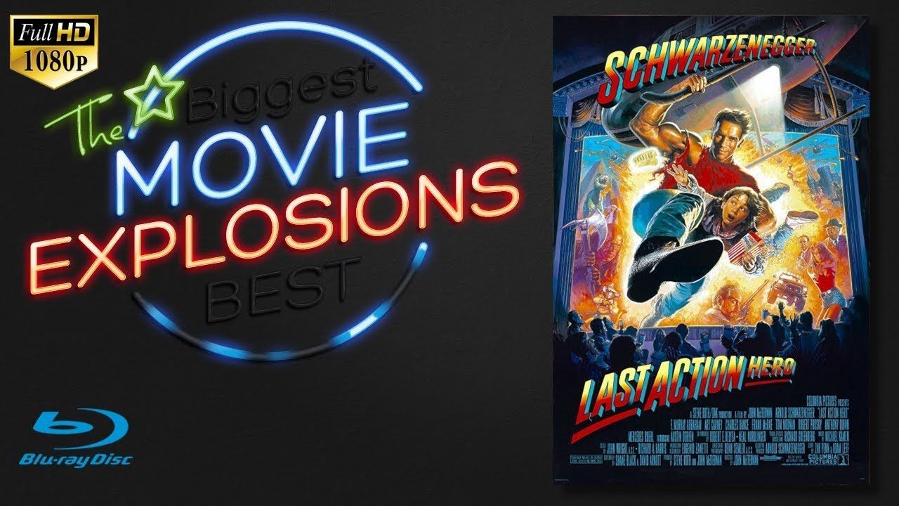 1280x720 The Best Movie Explosions: Last action hero (1993)House Explodes [HD Bluray Clip]