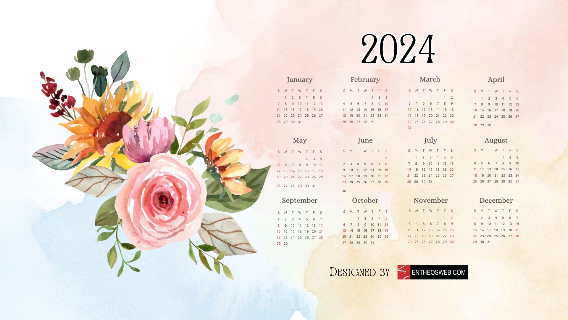 2024 Calendar Wallpapers Top Free 2024 Calendar Backgrounds   11240063 