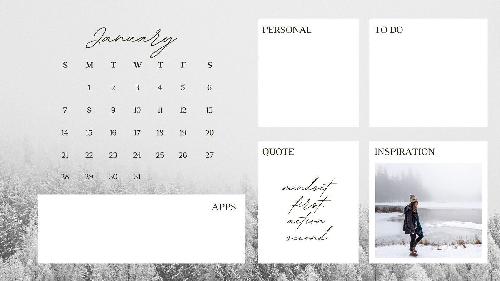 1600x900 Winter Desktop Wallpaper Templates Online