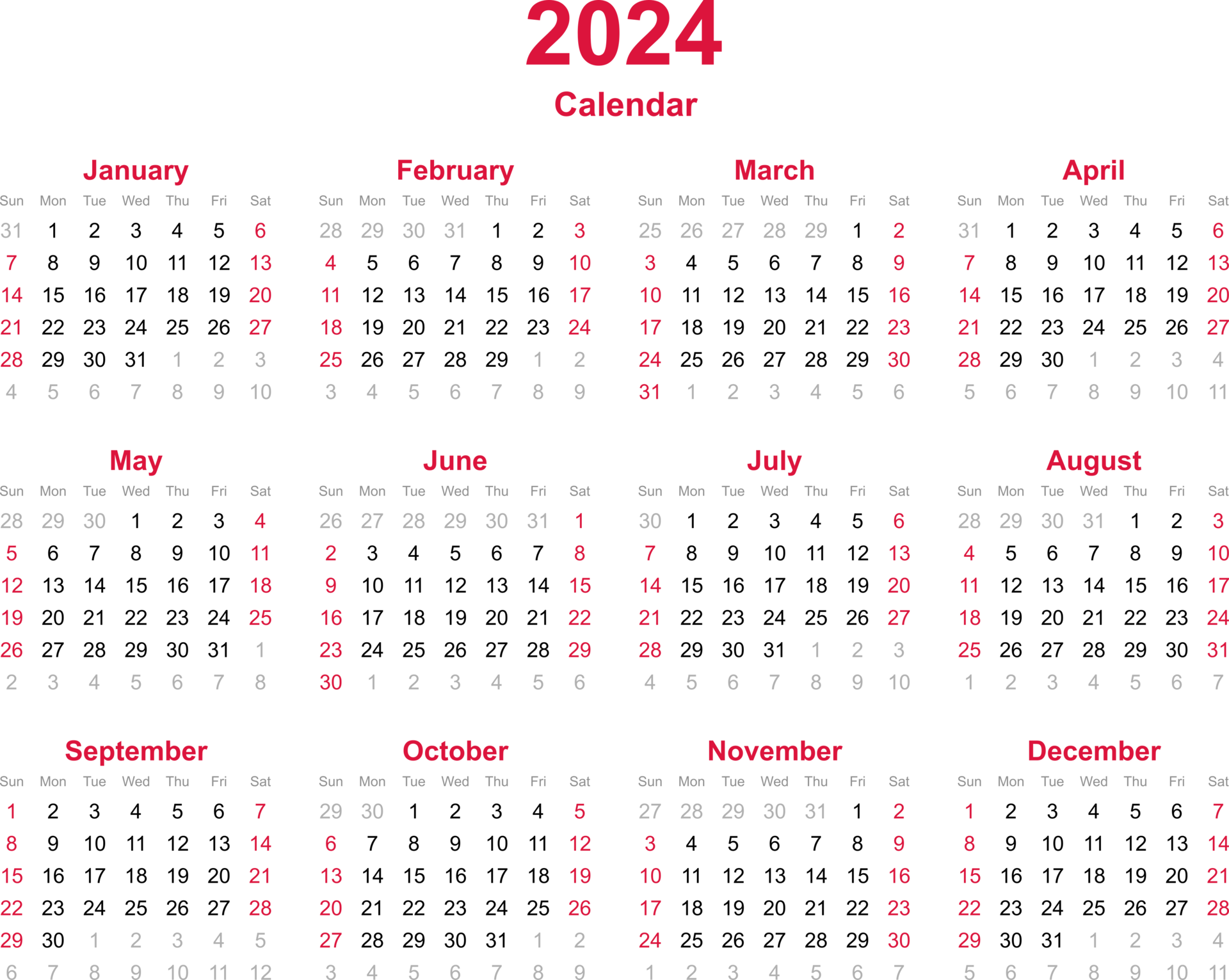 1920x1531 Calendar 2024 Wallpaper