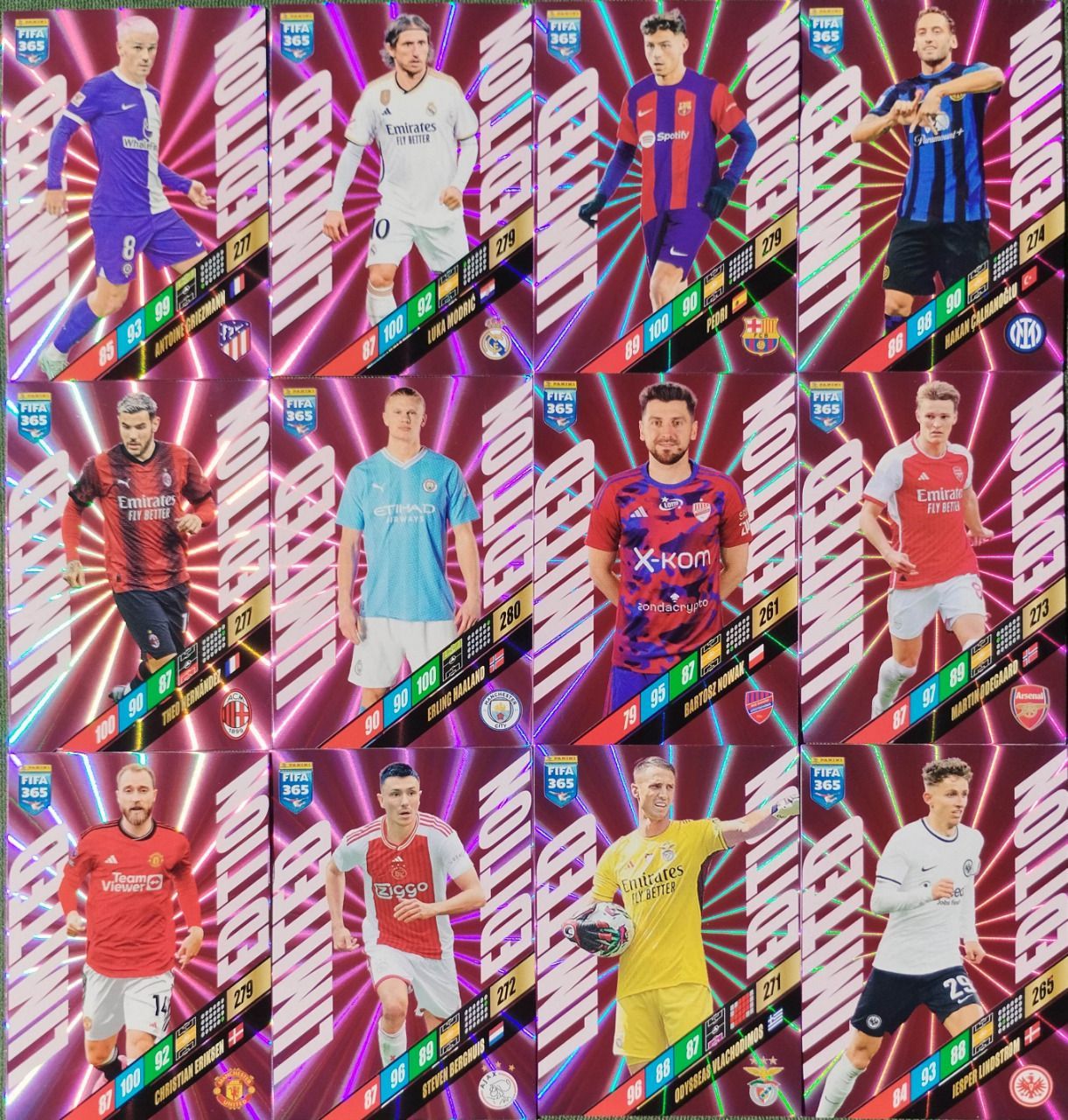 1220x1280 FIFA 365 2024 ADRENALYN XL XXL LIMITED MBAPPE LEWANDOWSKI HAALAND NEYMAR MILIK. Fabricating and Metalworking