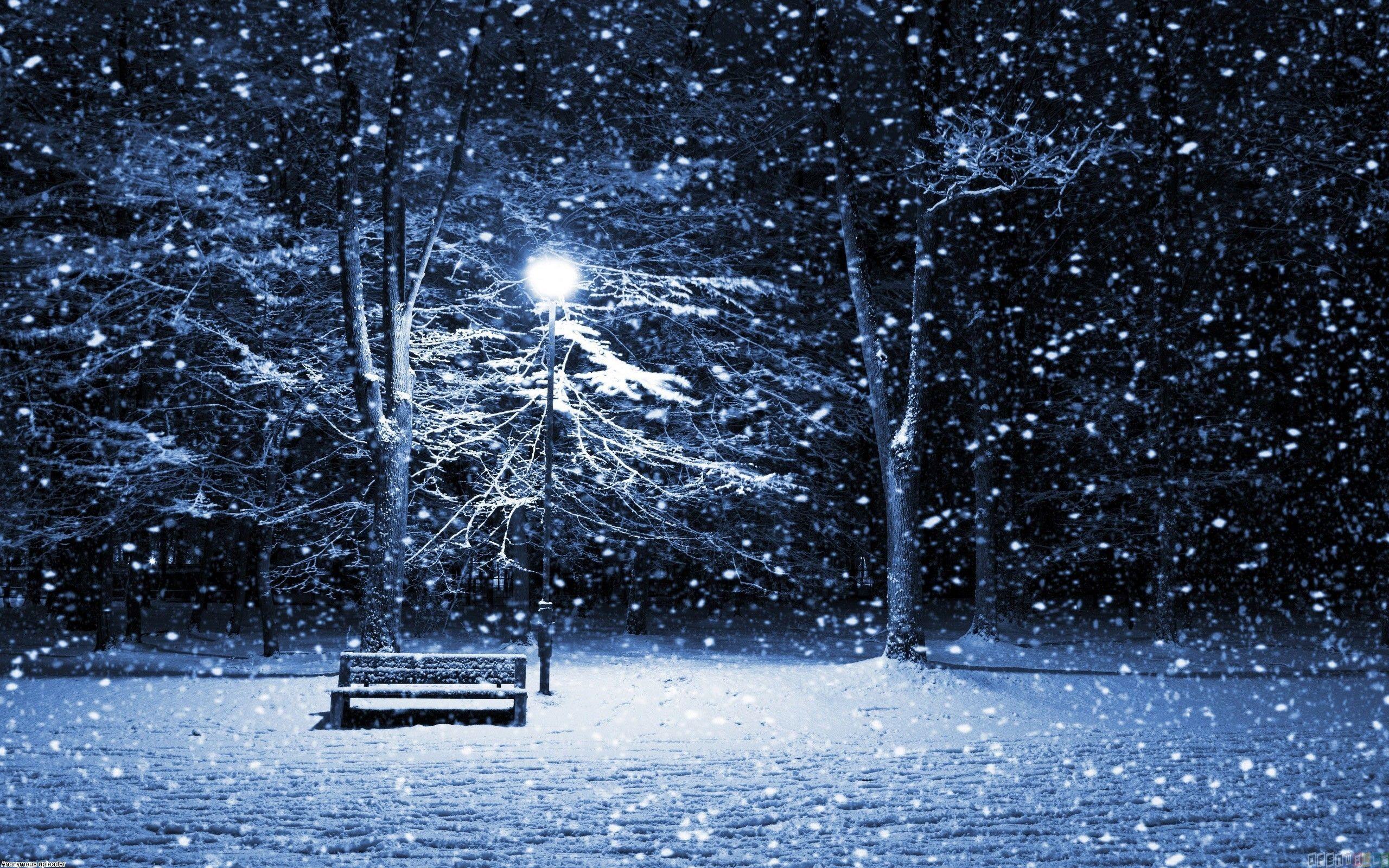 Snowfall Wallpapers - Top Free Snowfall Backgrounds - WallpaperAccess