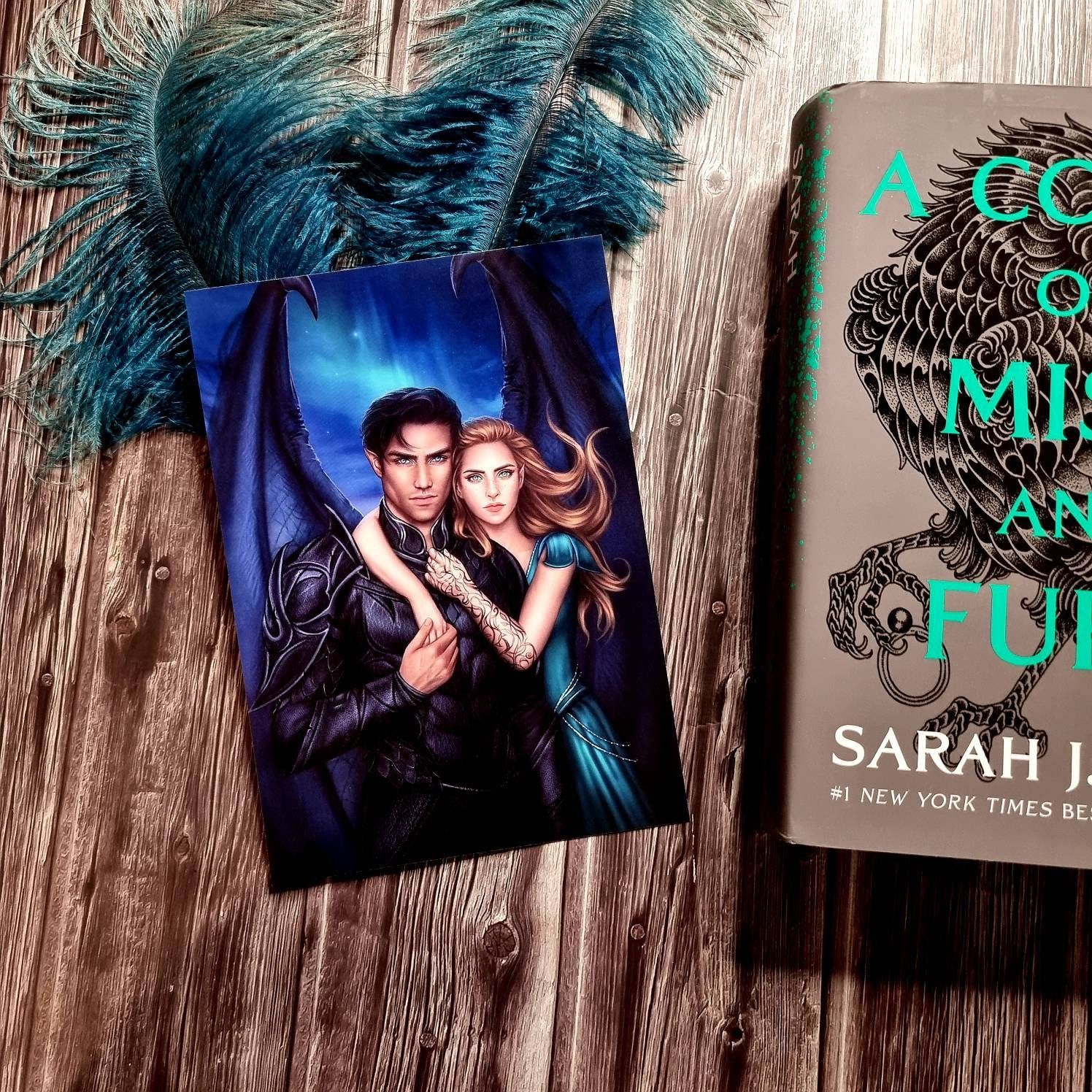 1496x1496 A Court of Mist and Fury OFFICIALLY LICENSED Premium Print