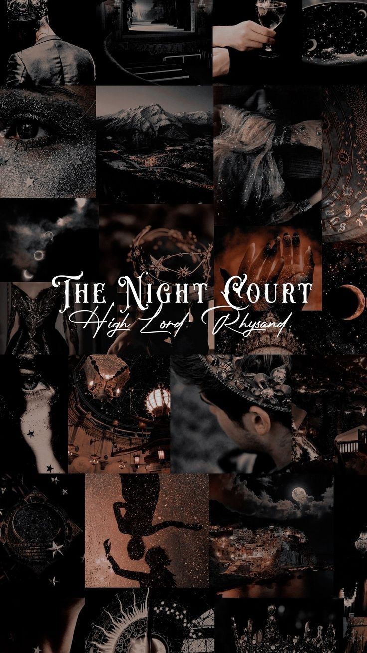 736x1308 ➸ the night court. wallpaper. A court of mist and fury, Book wallpaper, Sarah j maas books