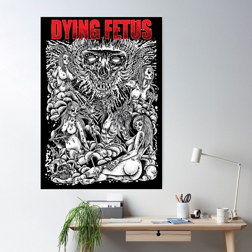 1000x1000 Dying Fetus Poster