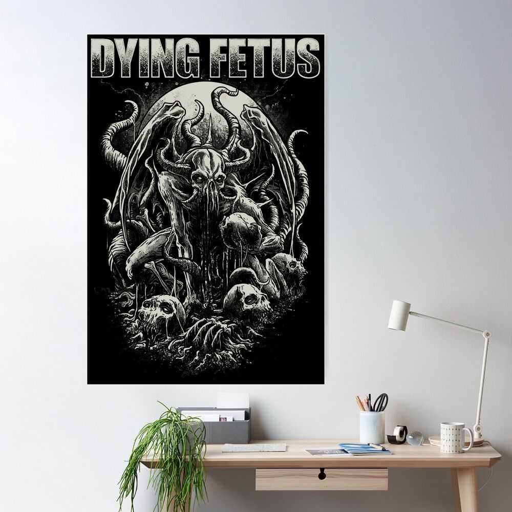 1000x1000 Dying Fetus Poster by Loud And Metal
