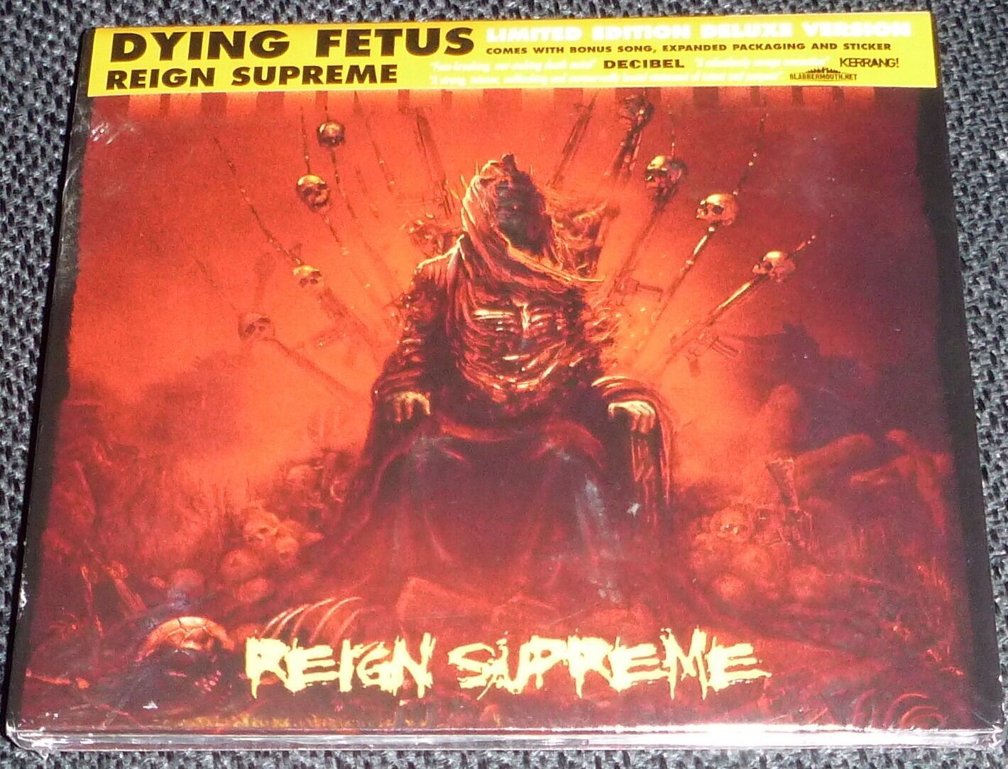 1420x1084 Dying Fetus Reign Supreme CD NEW