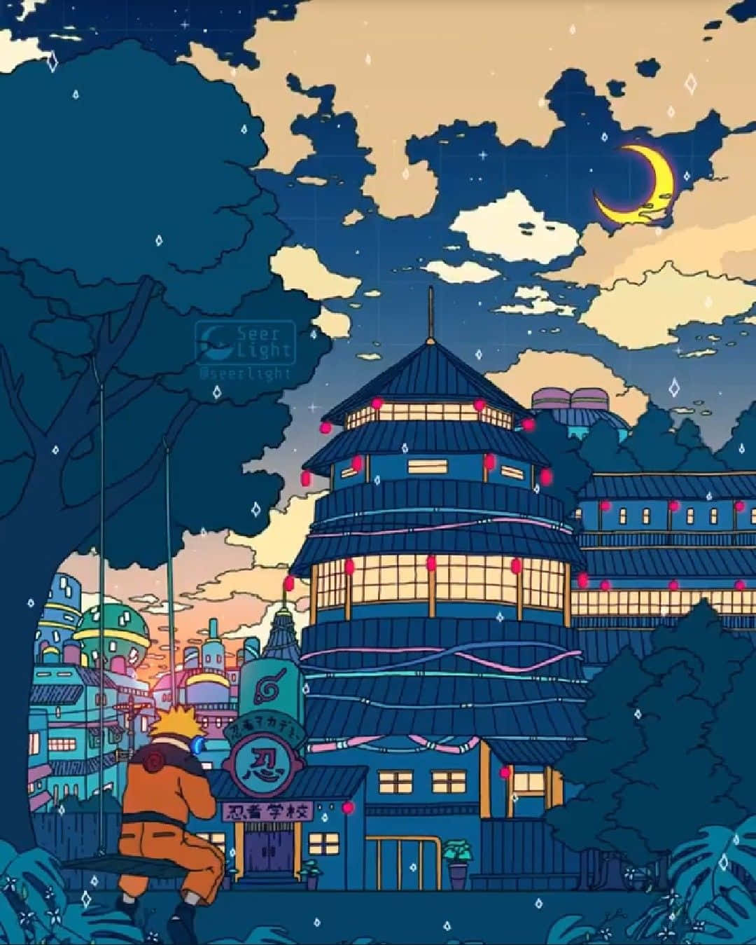 1080x1349 Download Sad Aesthetic Naruto Digital Art Wallpaper