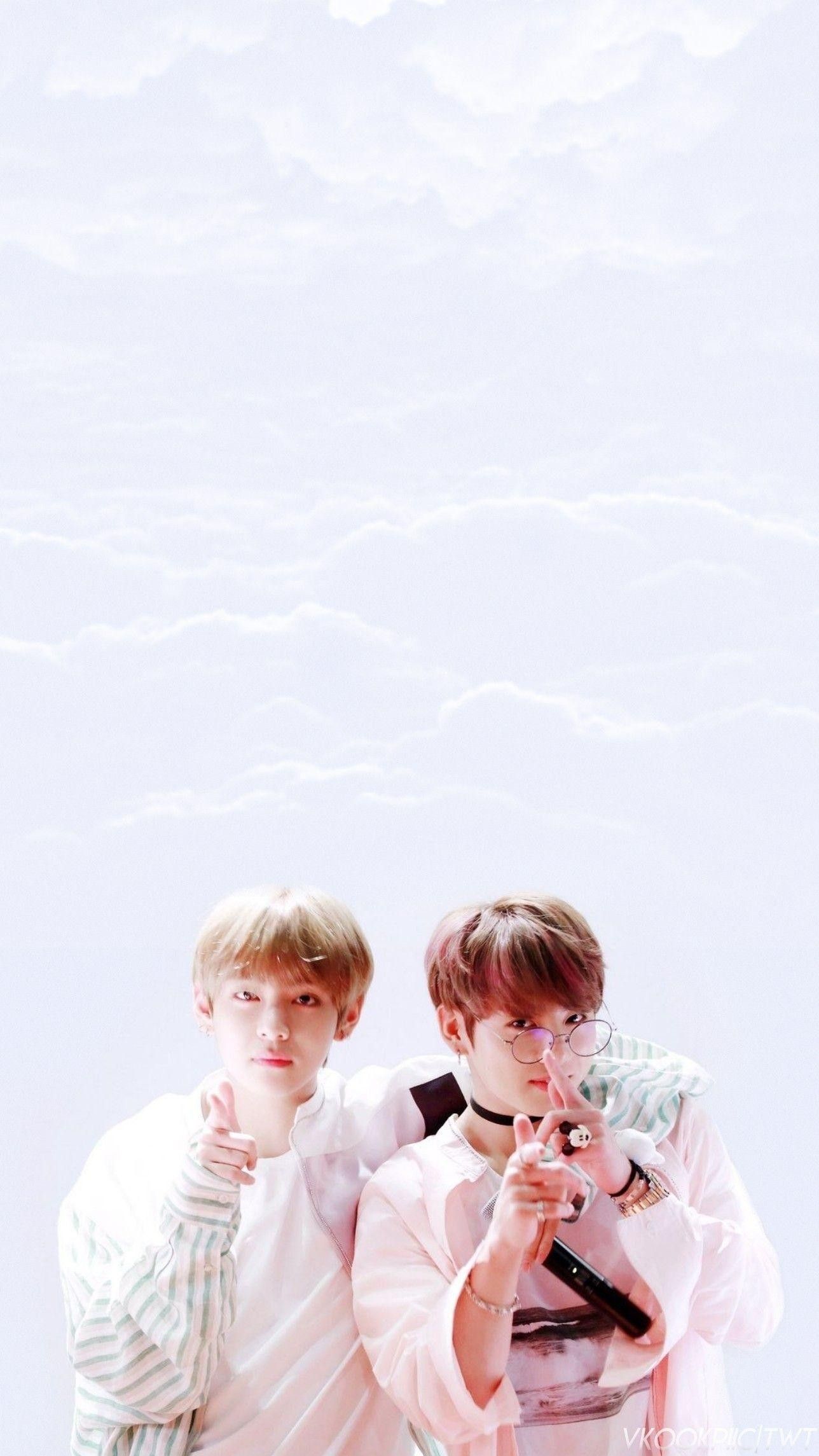 1288x2289 Taekook Wallpaper