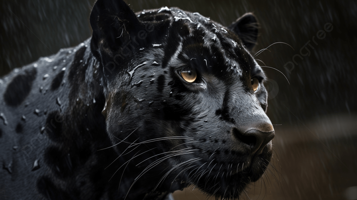 1200x673 Black Panther In The Rain Background, Picture Panther, Panther, Animal Background Image And Wallpaper for Free Download
