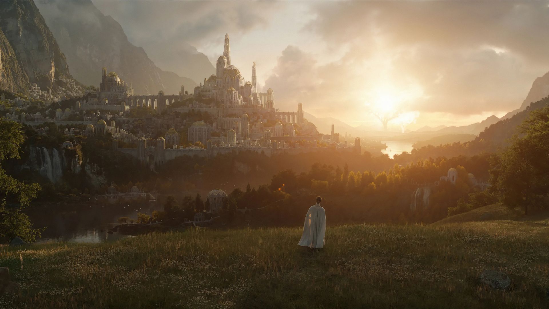1920x1080 TV Show The Lord of the Rings: The Rings of Power HD Wallpaper