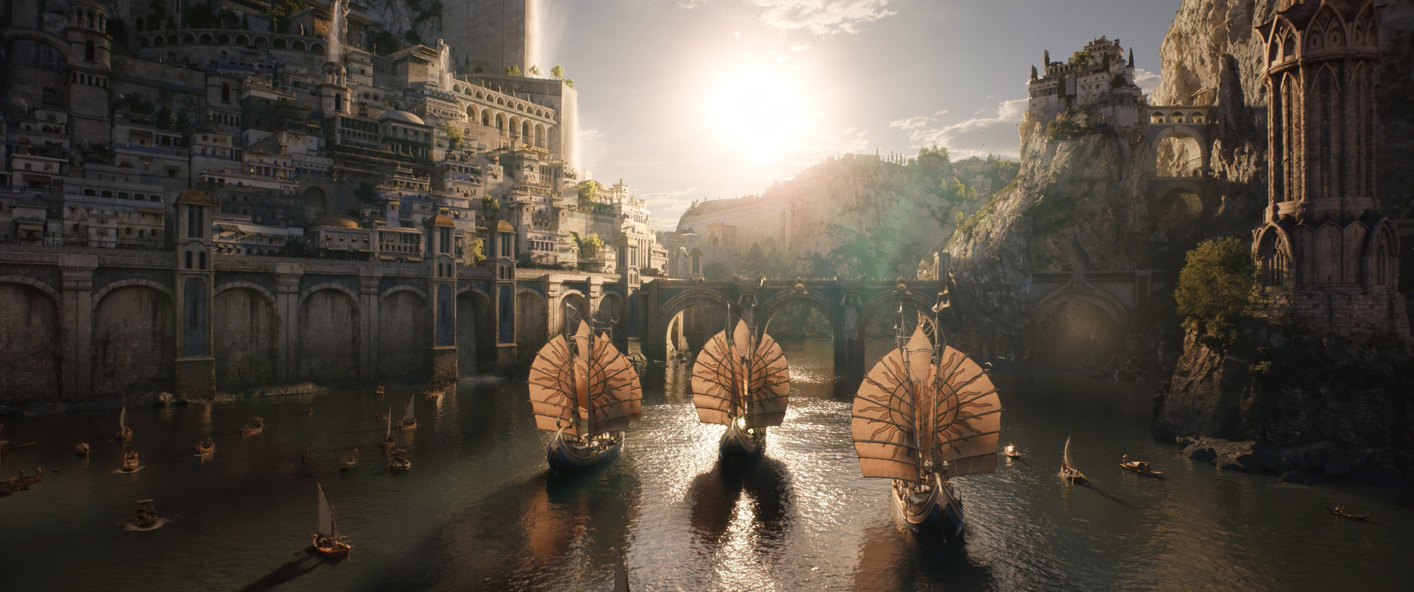 4800x2010 The Lord of the Rings: The Rings of Power' Captures the Spirit of Middle Earth