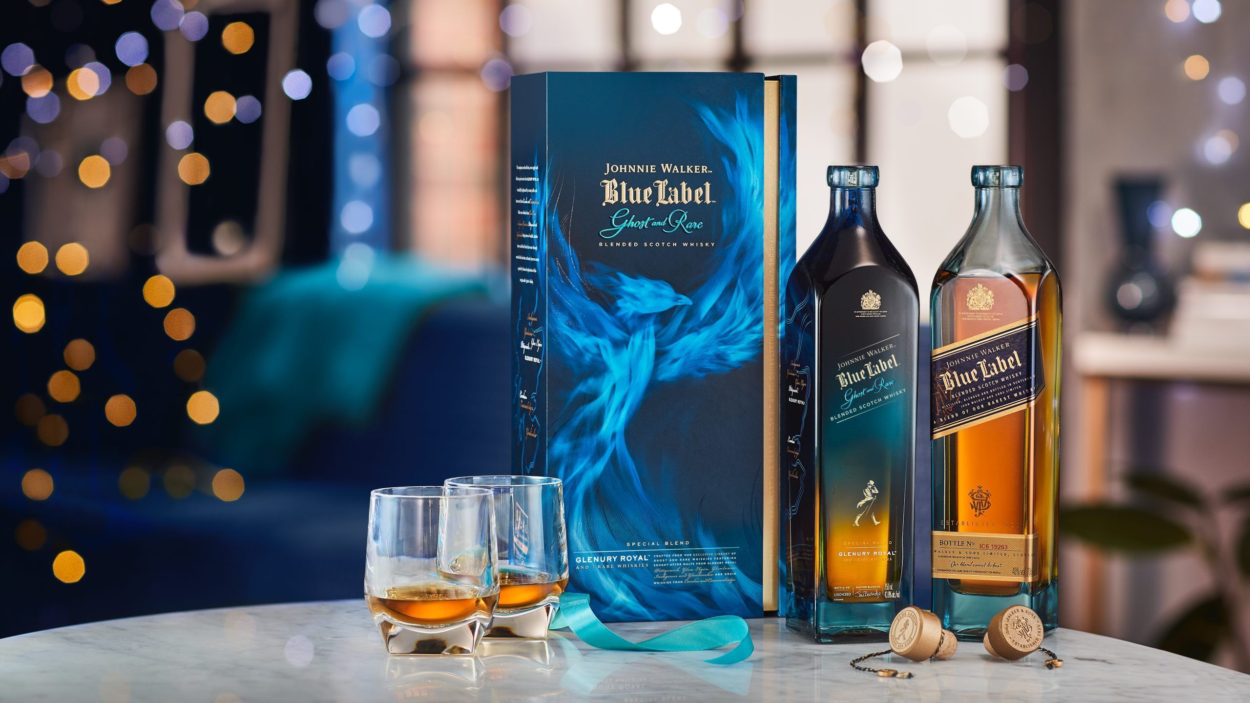 2560x1440 This limited edition Johnnie Walker Blue Label is an ode to Glenury Royal