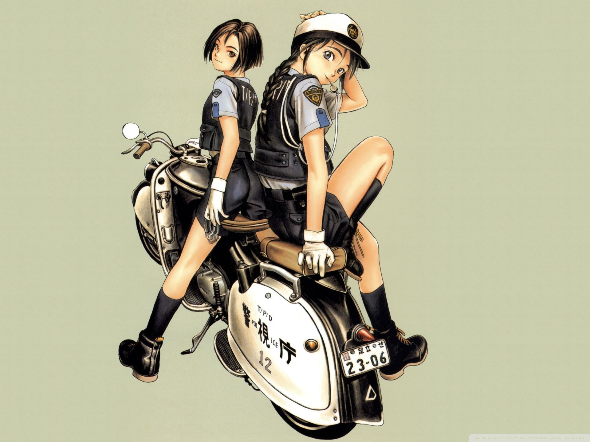 1920x1440 Anime Police Officer Ultra HD Desktop Background Wallpaper for : Tablet