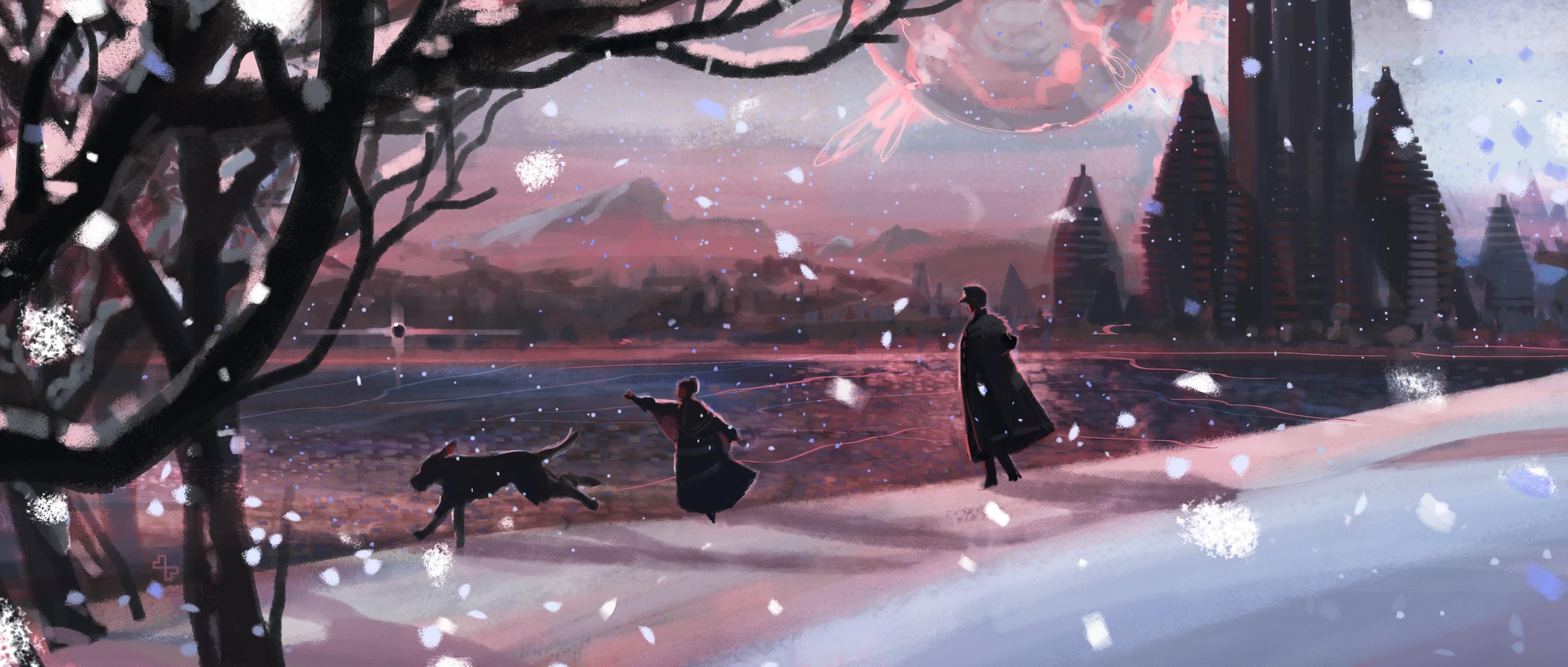 4096x1743 Movie Rebel Moon HD Wallpaper