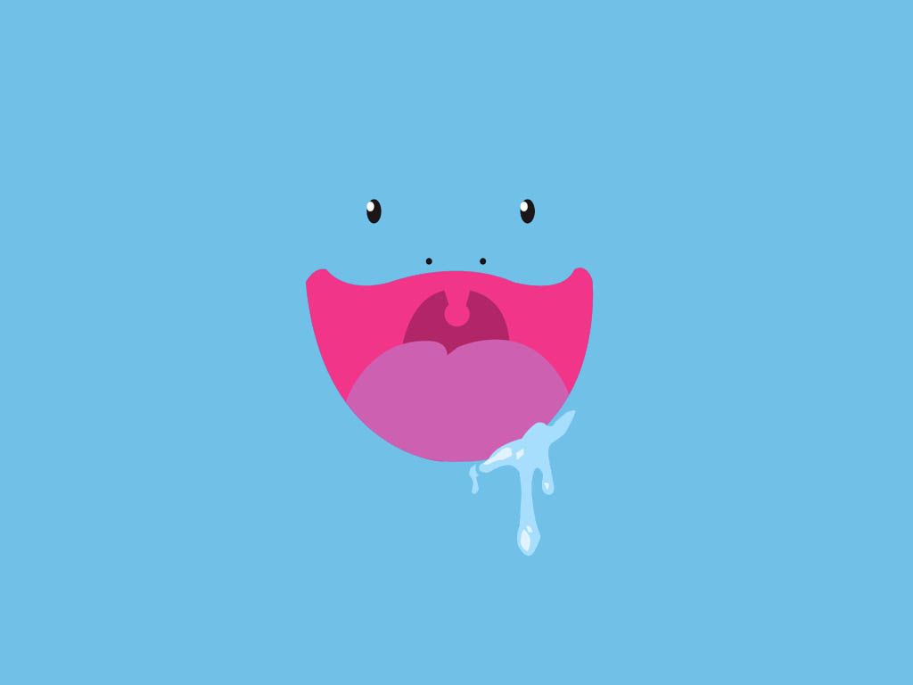 1024x768 Quagsire Wallpaper by RAFFLE - Fur Affinity [dot] net
