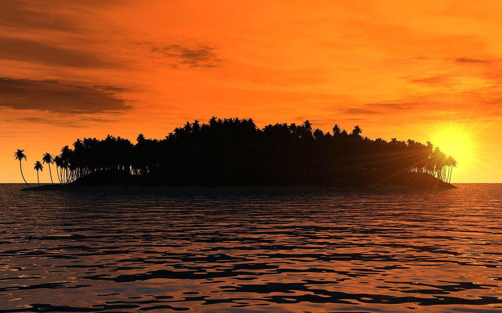 1920x1200 tropical sunset wallpaper HD Desktop Wallpaperk HD