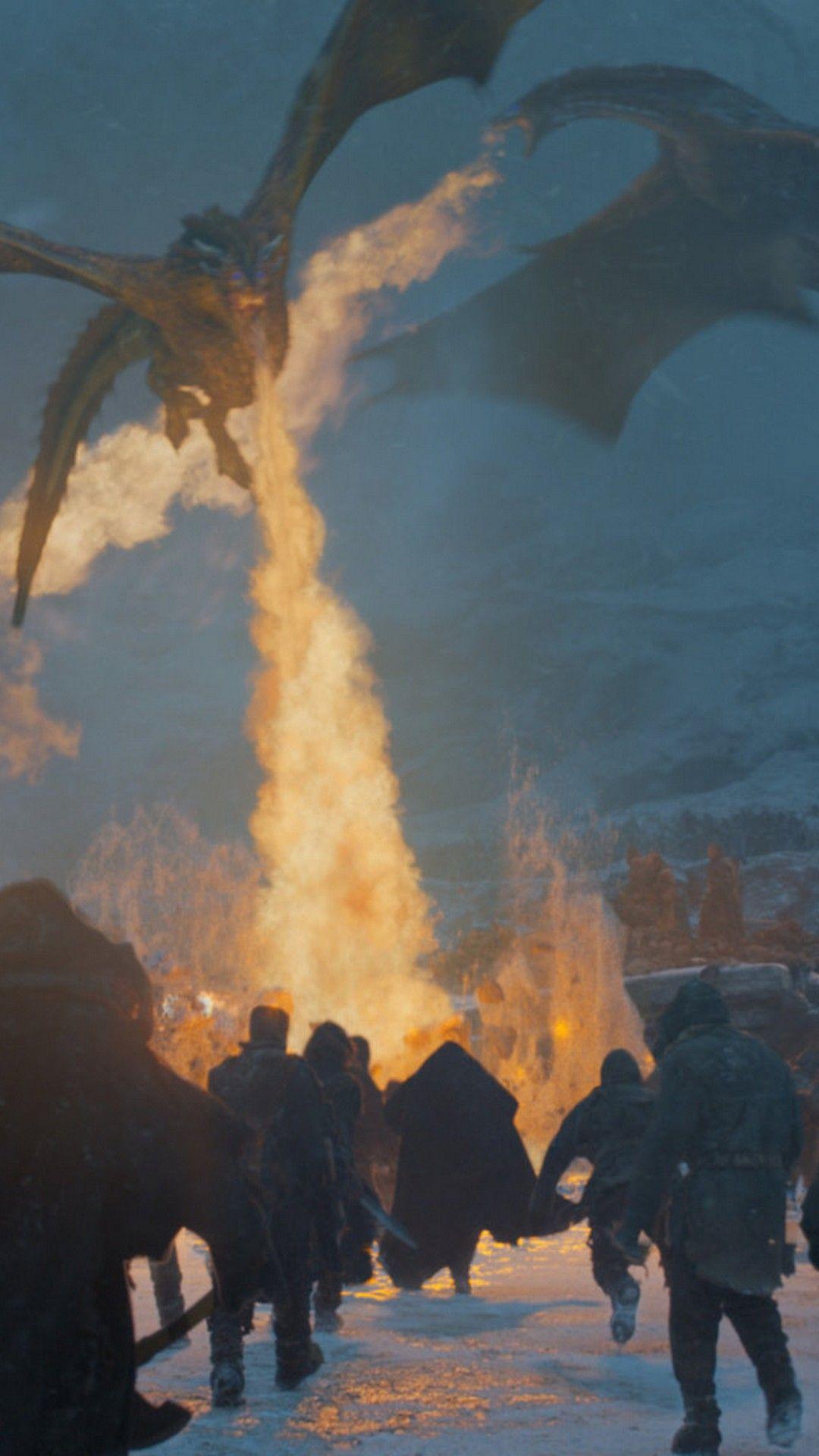 1080x1920 Wallpaper Game of Thrones Dragons iPhone 3D iPhone