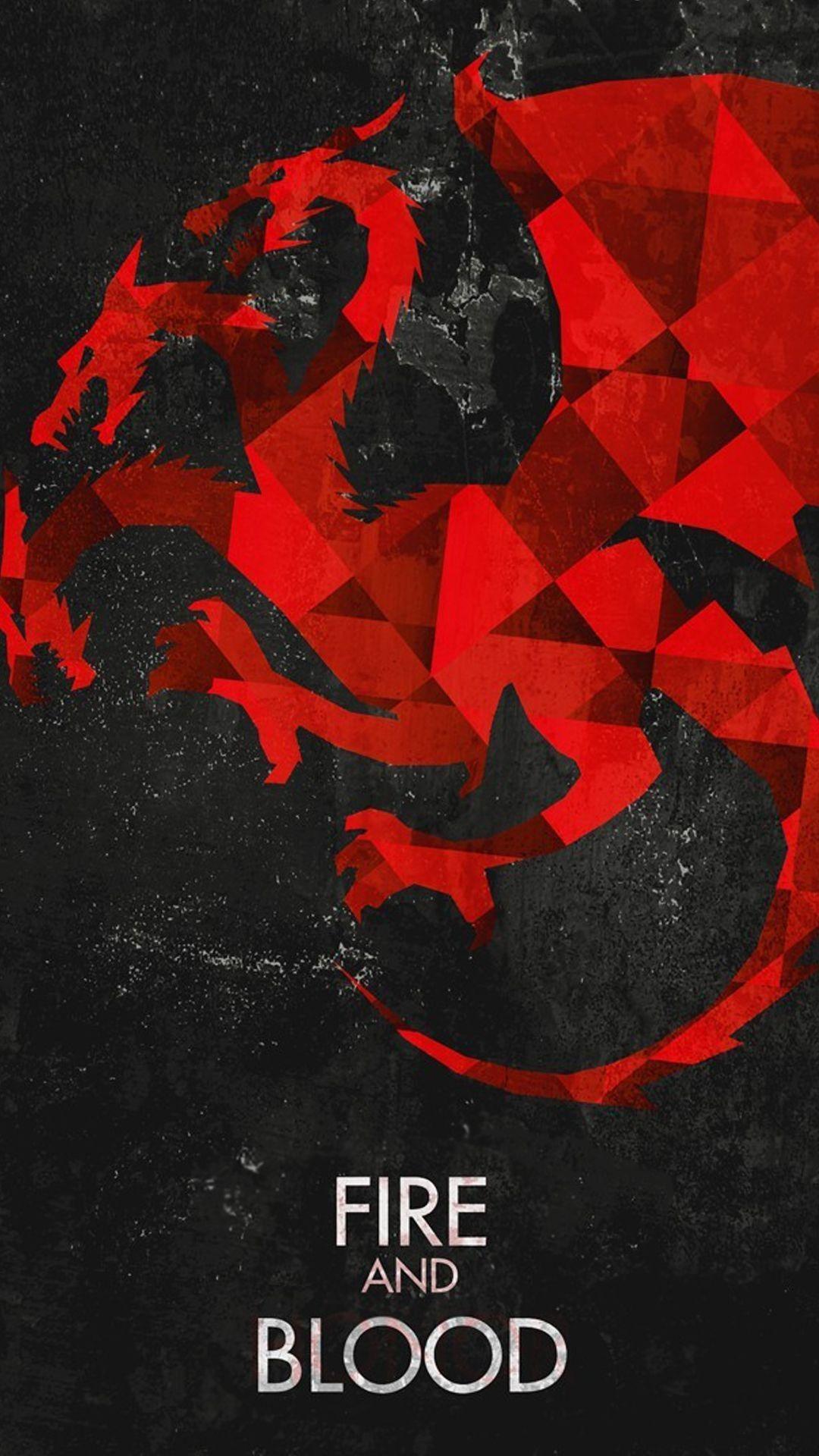 1080x1920 House Targaryen Wallpaper