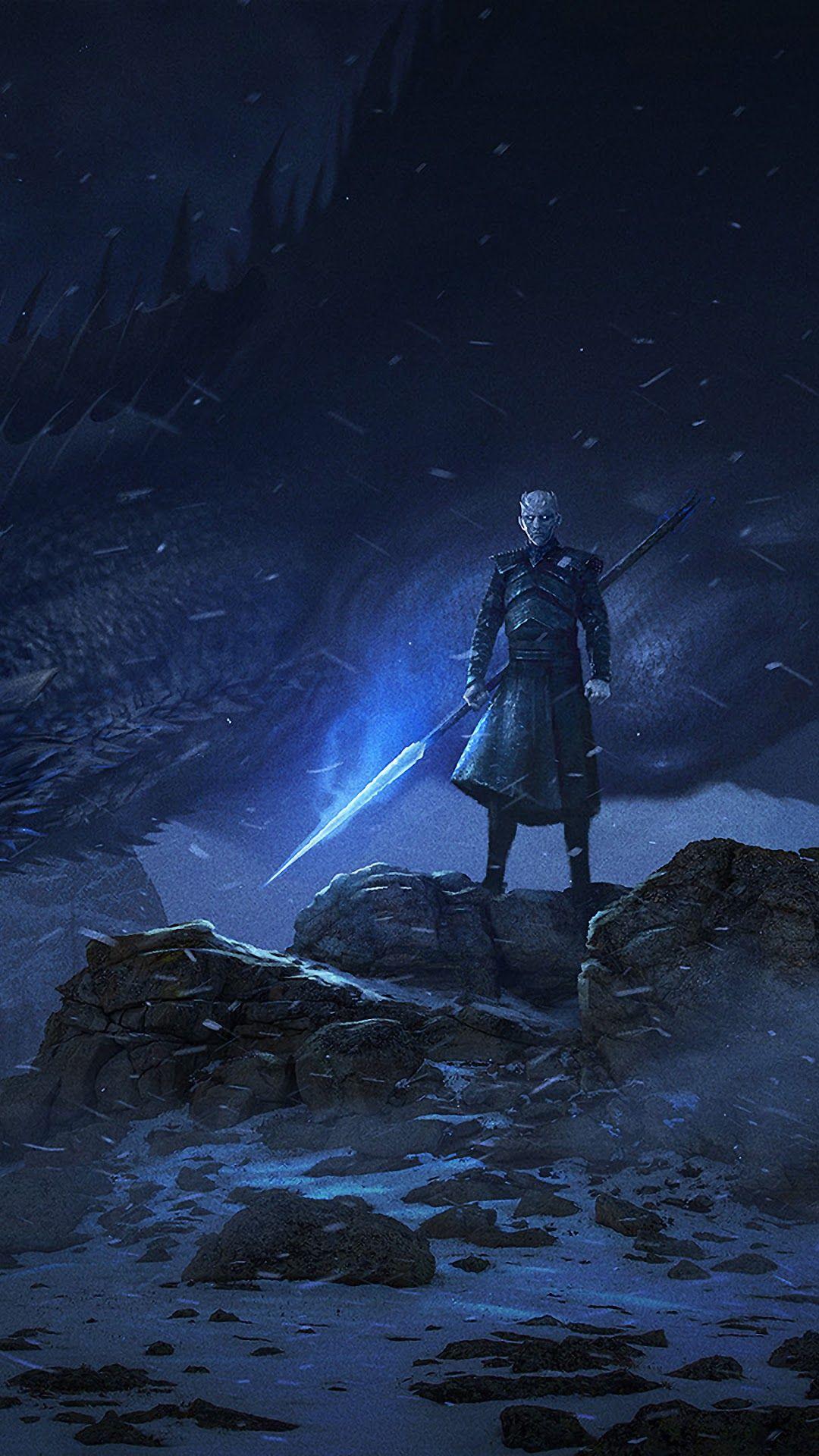1080x1920 Night King Dragon Game of Thrones 4K Wallpaper