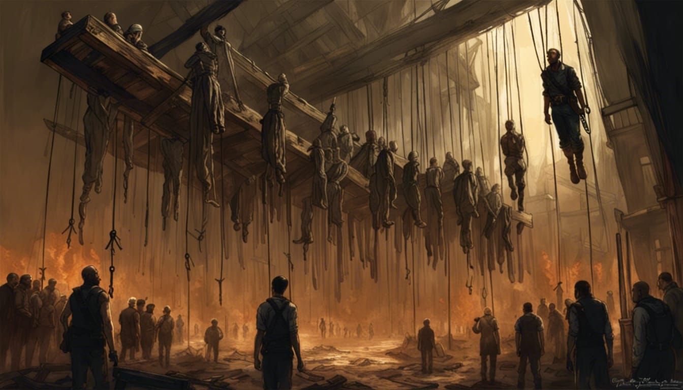 1344x768 Spec Ops: The Line. The Gallows. Generated Artwork
