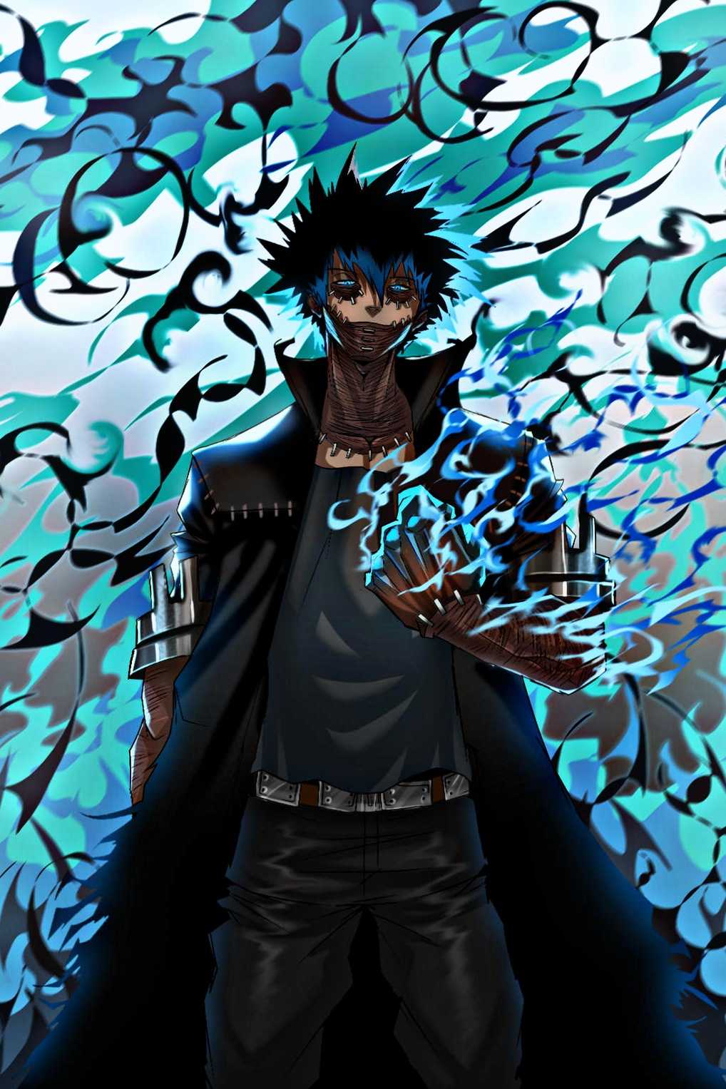 1018x1527 Dabi Wallpaper 4k
