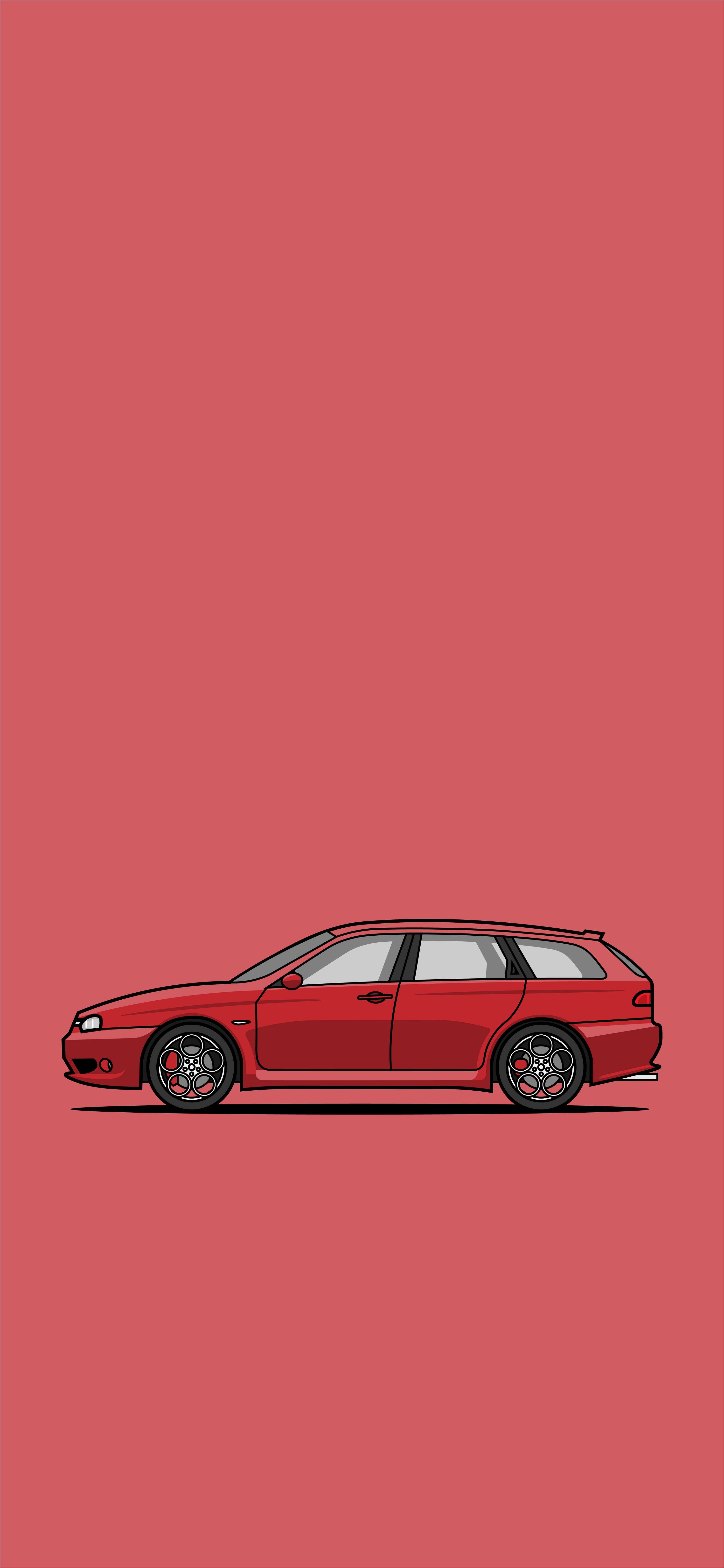 3000x6494 Alfa Romeo 156 GTA Wallpaper