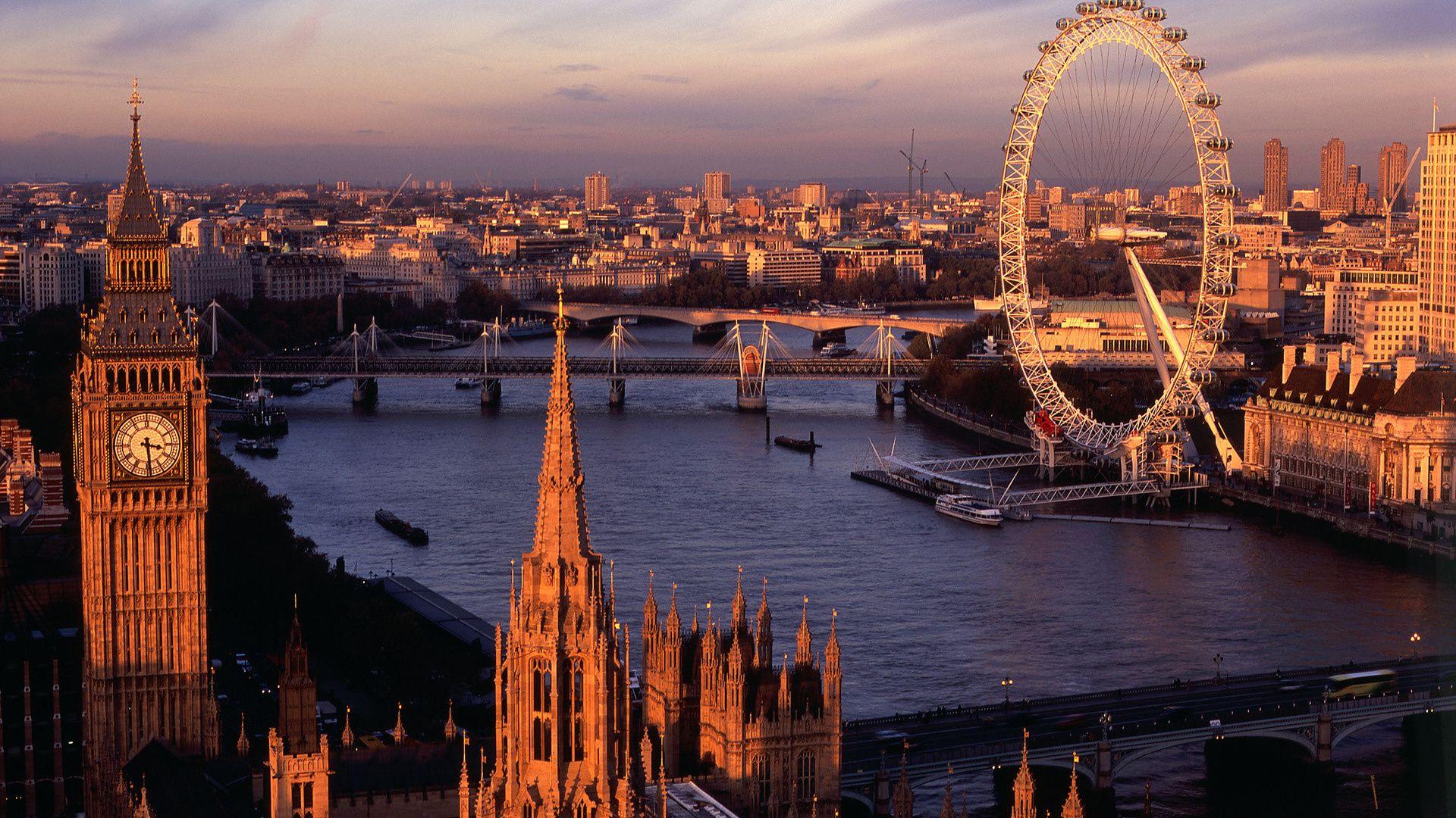 1920x1080 London Eye Height Wallpaper
