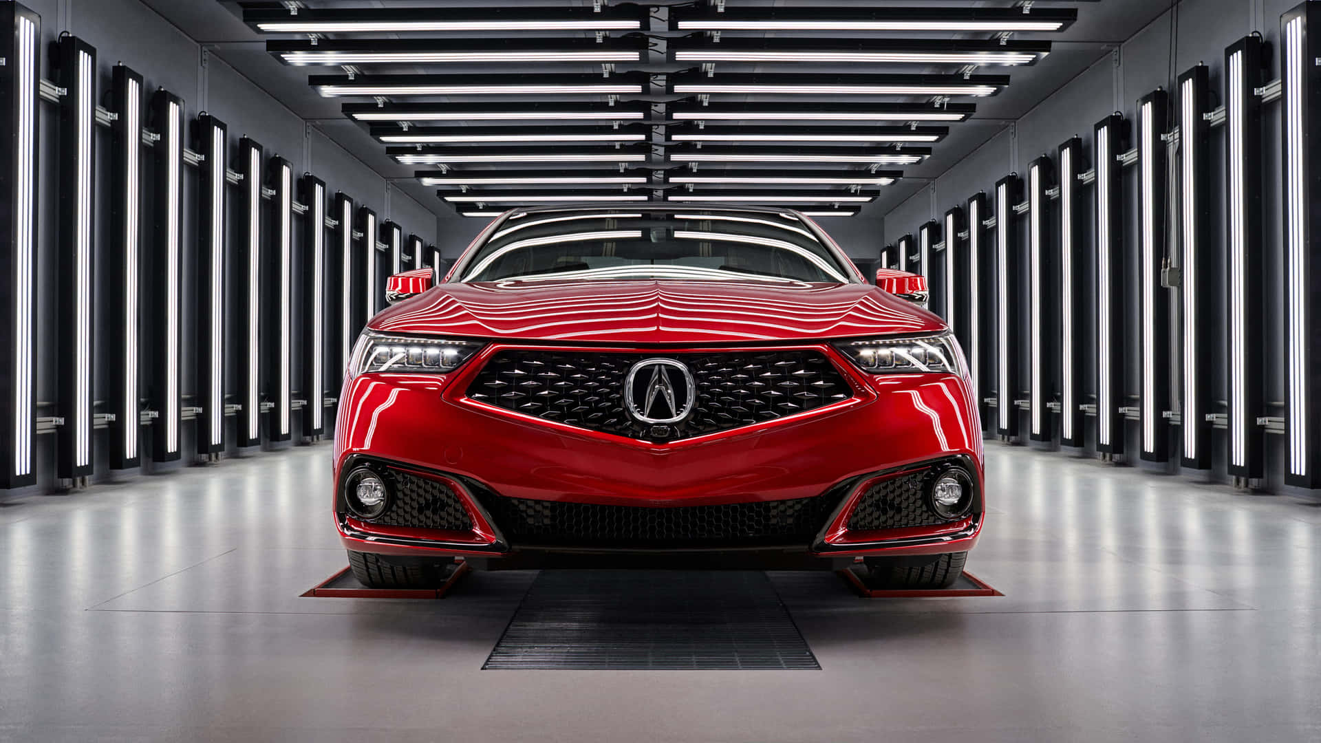 1920x1080 Download Sleek 2021 Acura TLX in Action Wallpaper