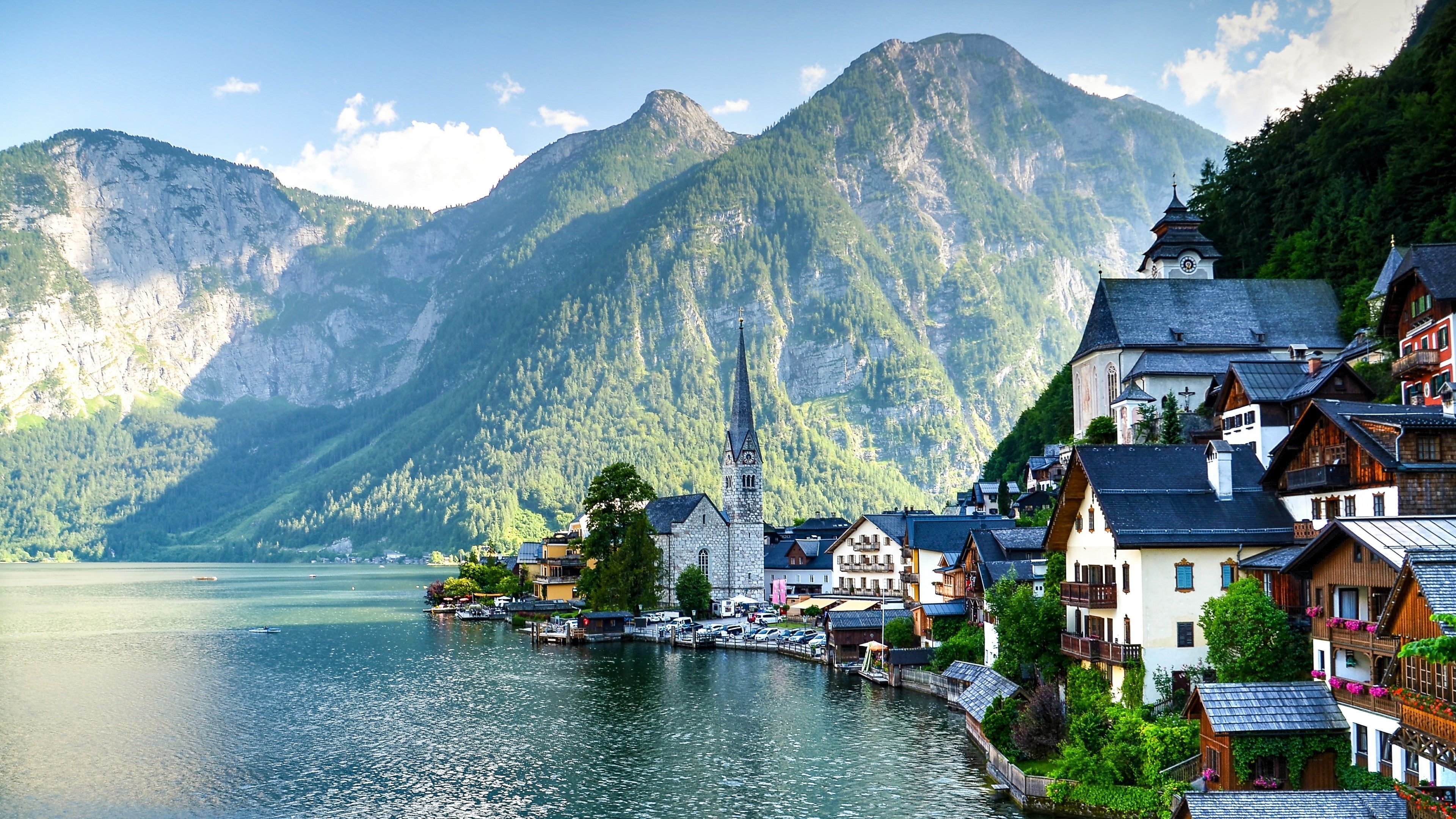 3840x2160 European Village 4k Wallpaper